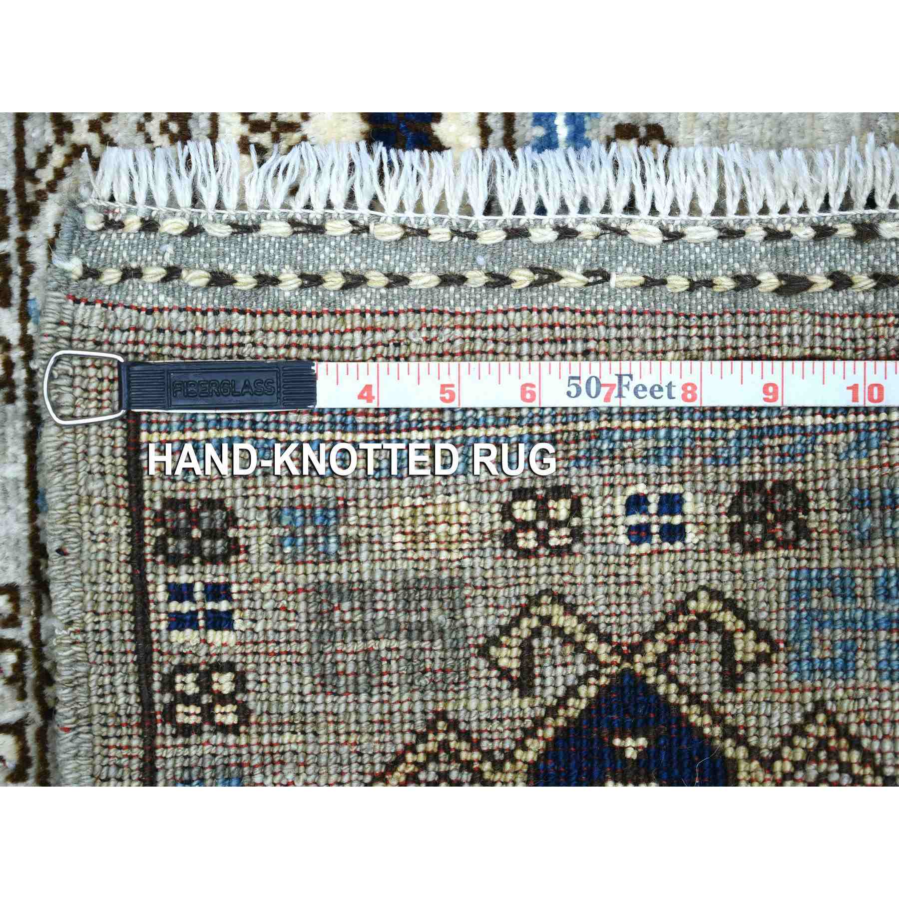 Tribal-Geometric-Hand-Knotted-Rug-355355
