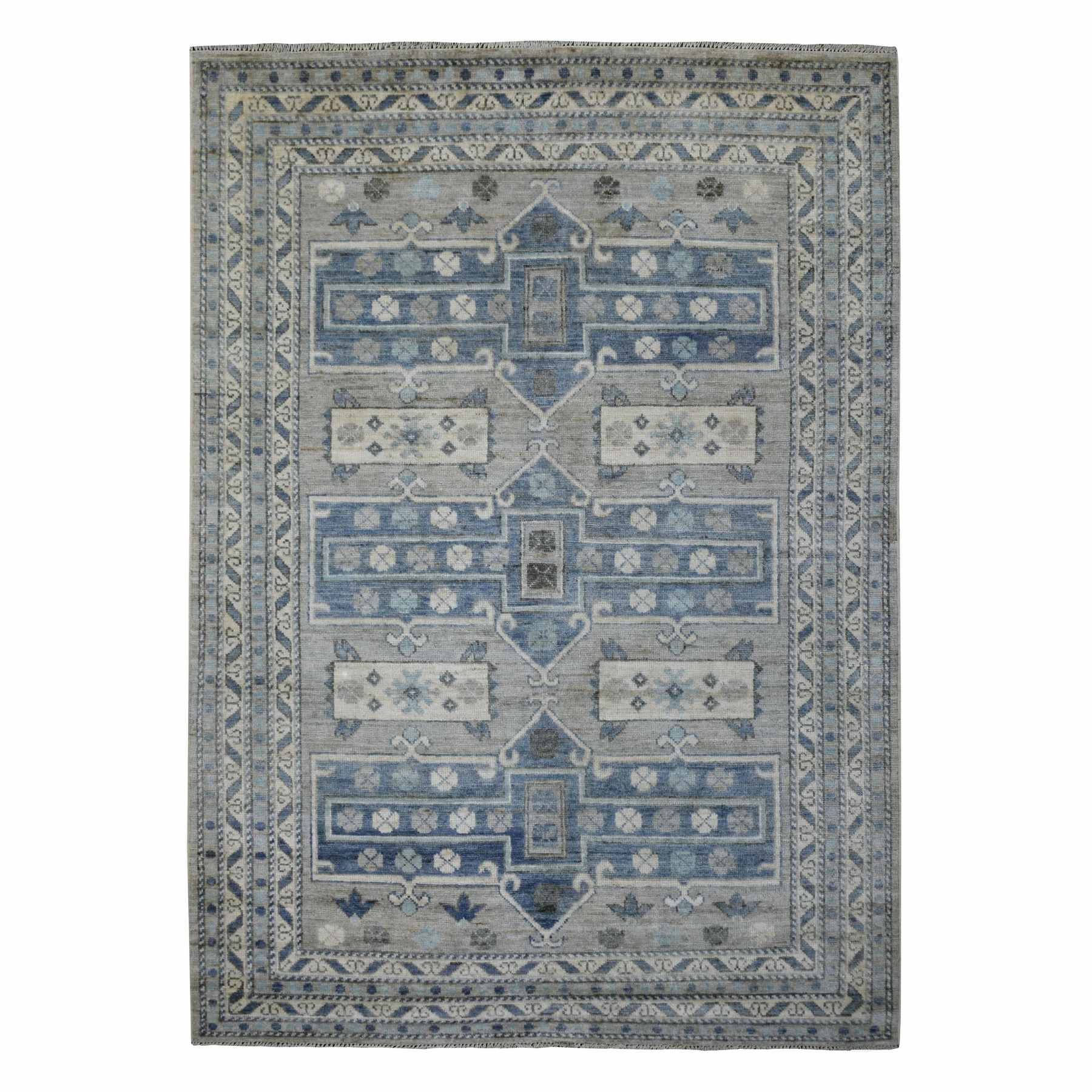 Tribal-Geometric-Hand-Knotted-Rug-355625