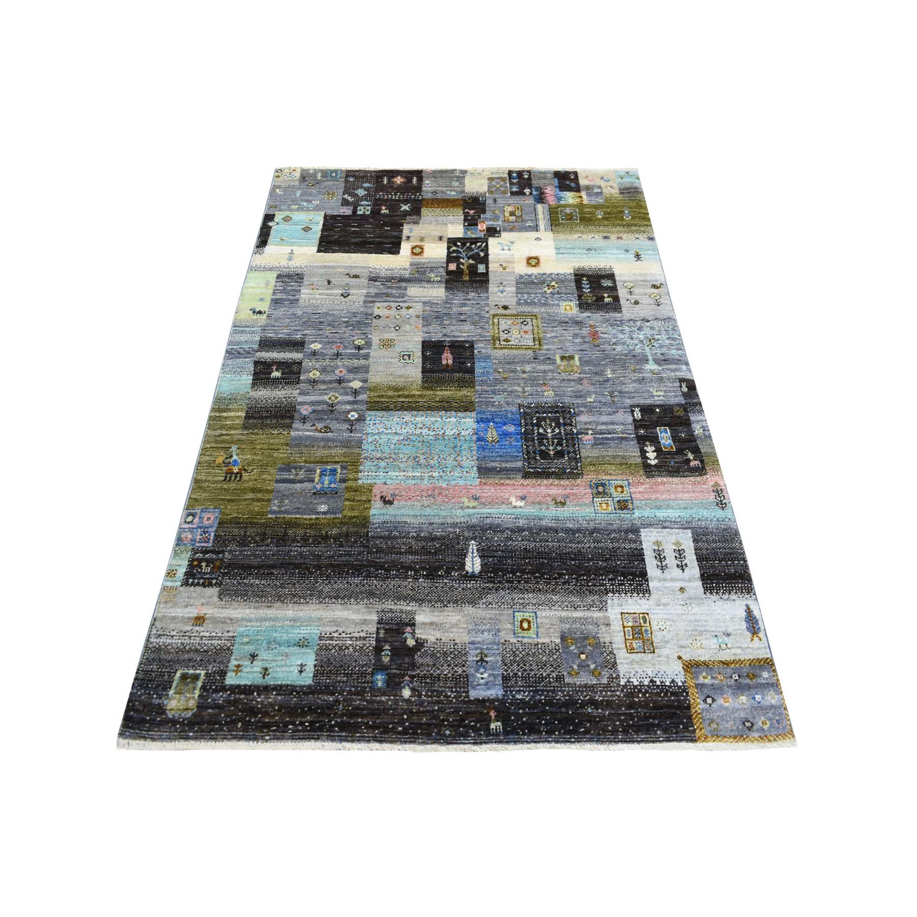 Tribal-Geometric-Hand-Knotted-Rug-356265
