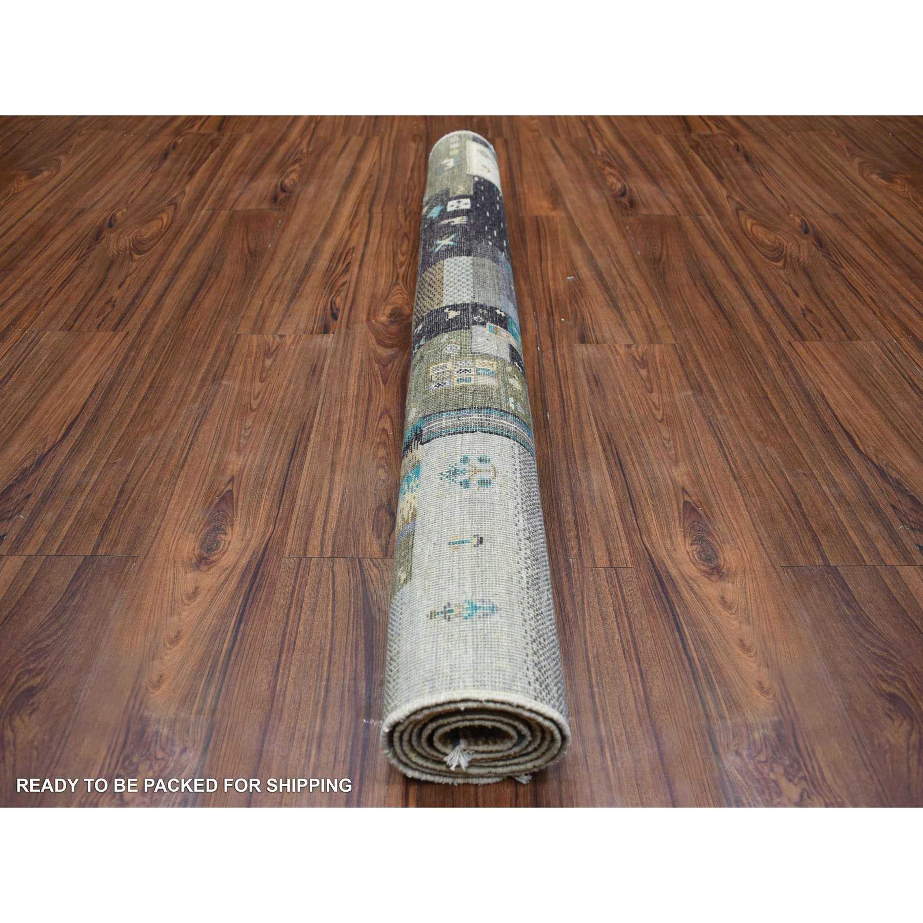 Tribal-Geometric-Hand-Knotted-Rug-356270