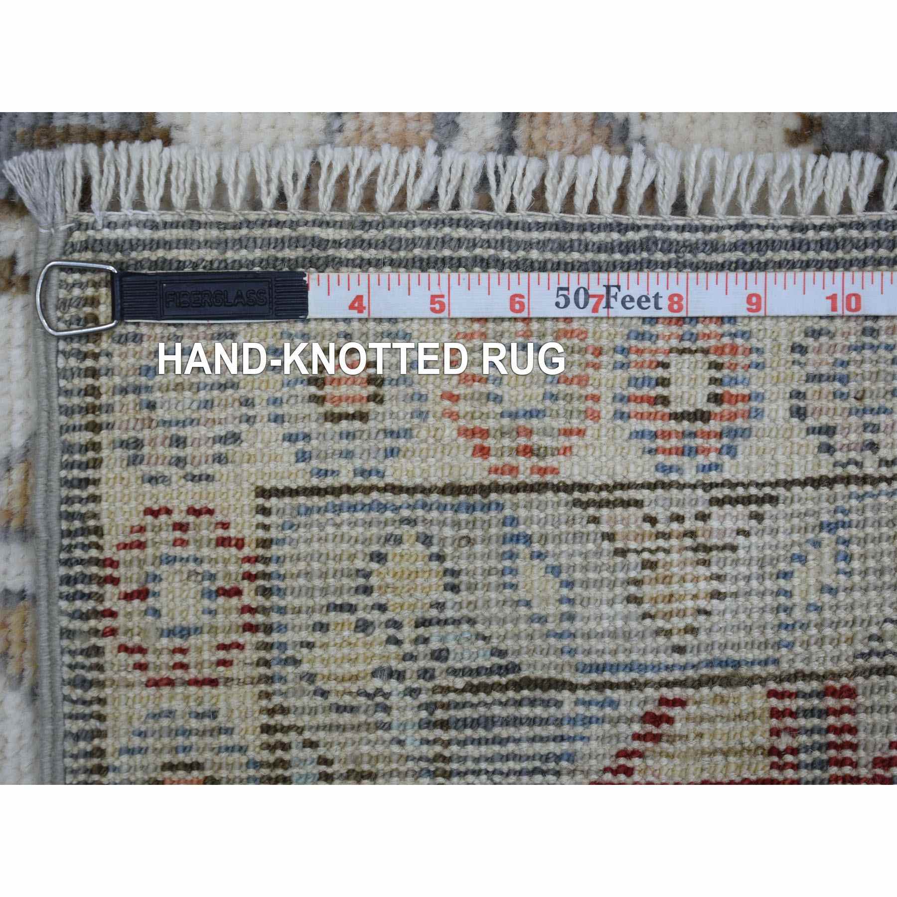 Tribal-Geometric-Hand-Knotted-Rug-356580