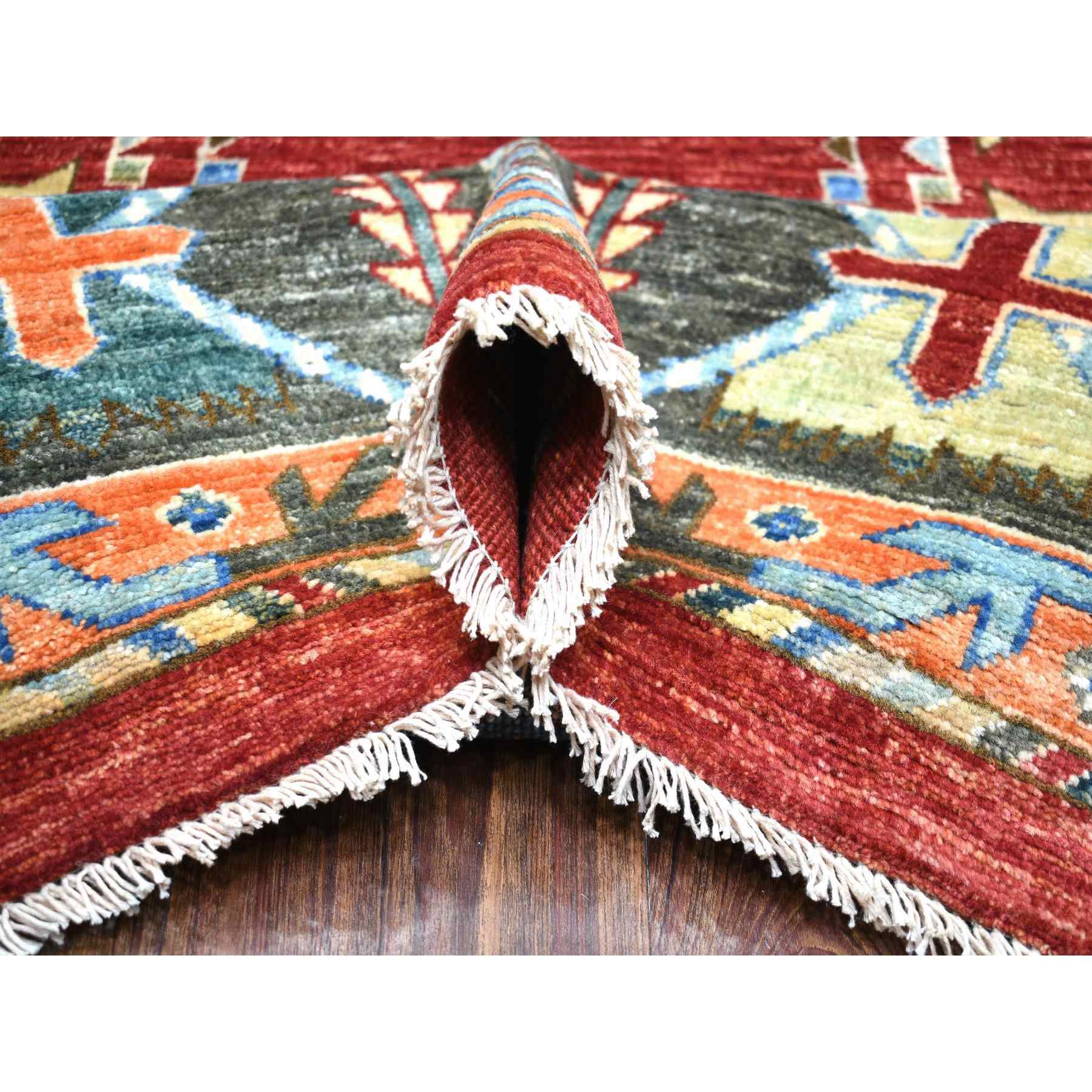 Tribal-Geometric-Hand-Knotted-Rug-356820