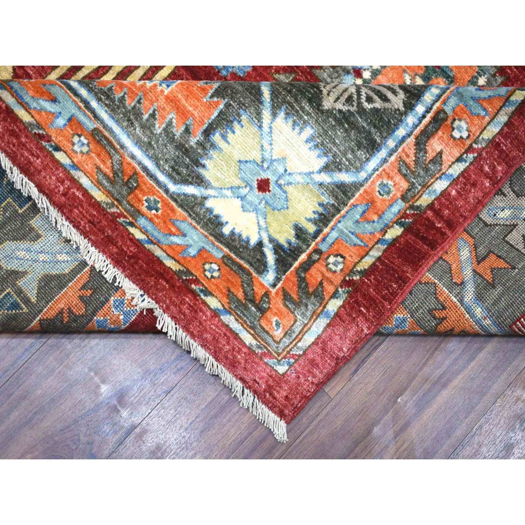Tribal-Geometric-Hand-Knotted-Rug-356820