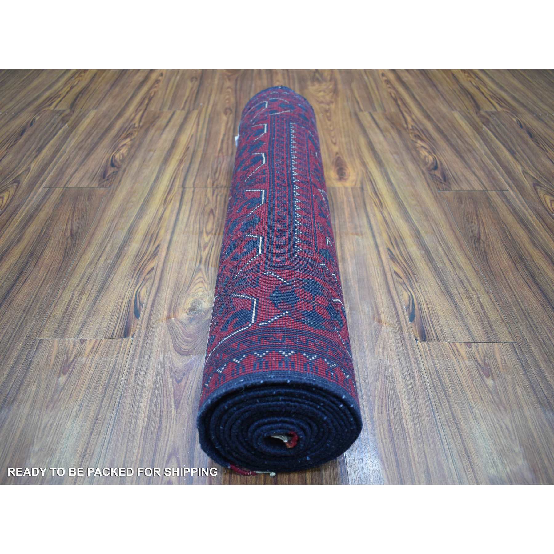 Tribal-Geometric-Hand-Knotted-Rug-356860