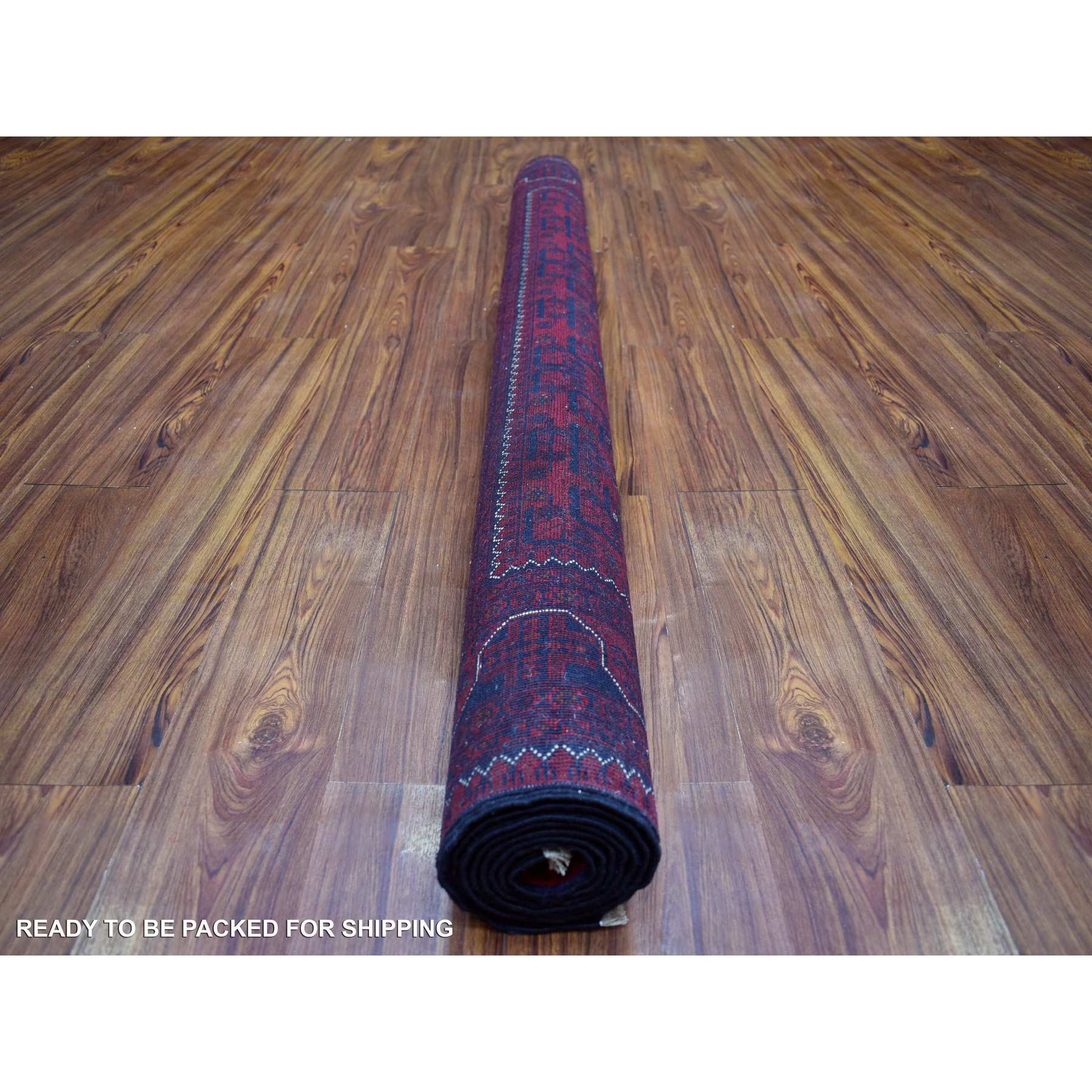 Tribal-Geometric-Hand-Knotted-Rug-357250