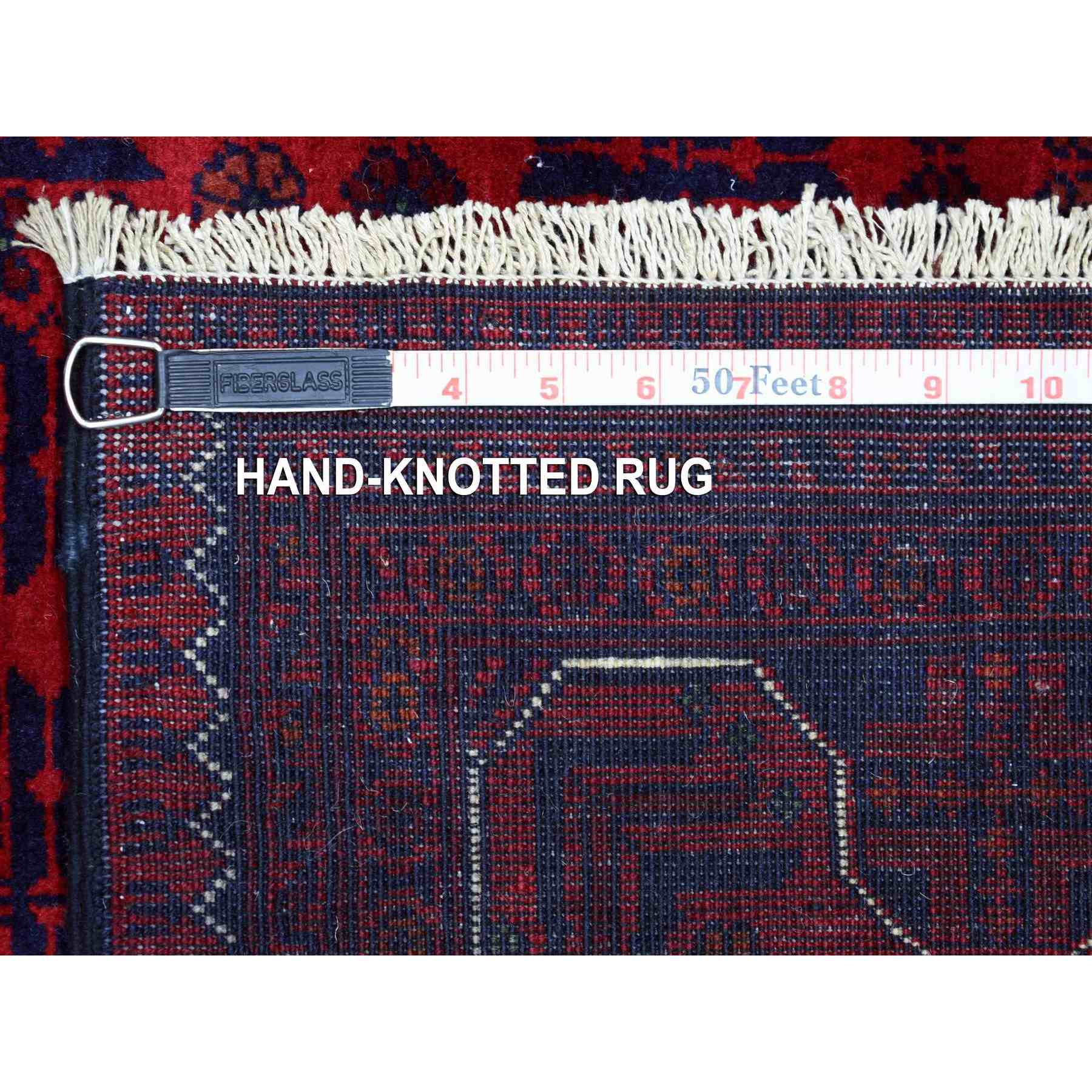 Tribal-Geometric-Hand-Knotted-Rug-357250