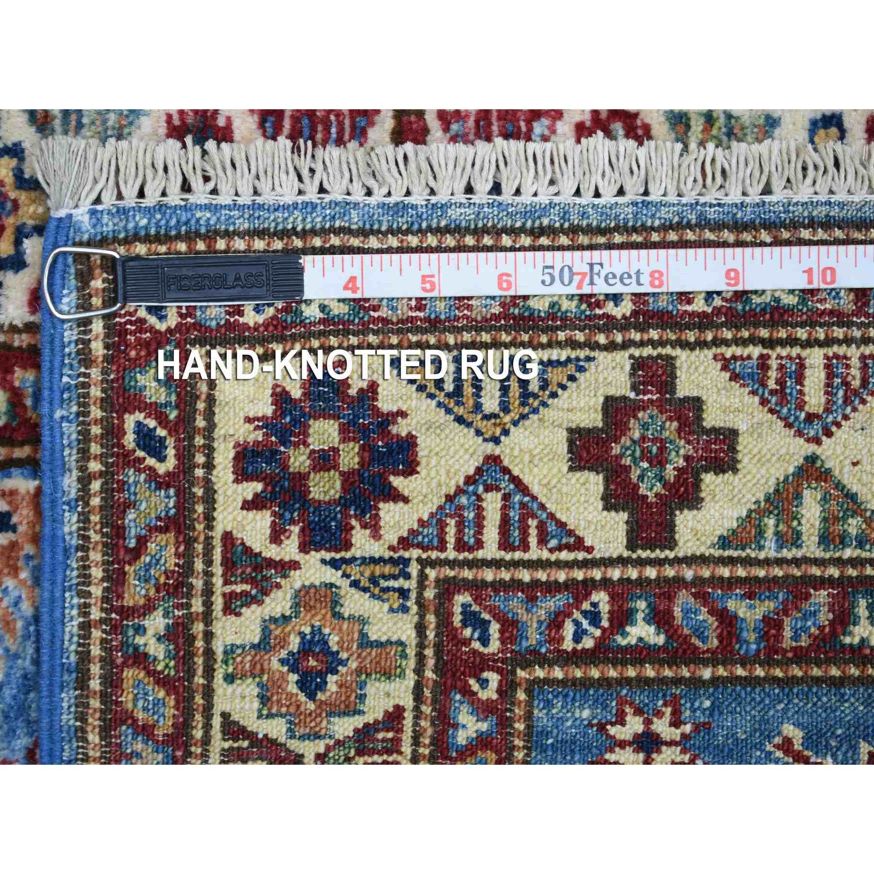 Kazak-Hand-Knotted-Rug-357920