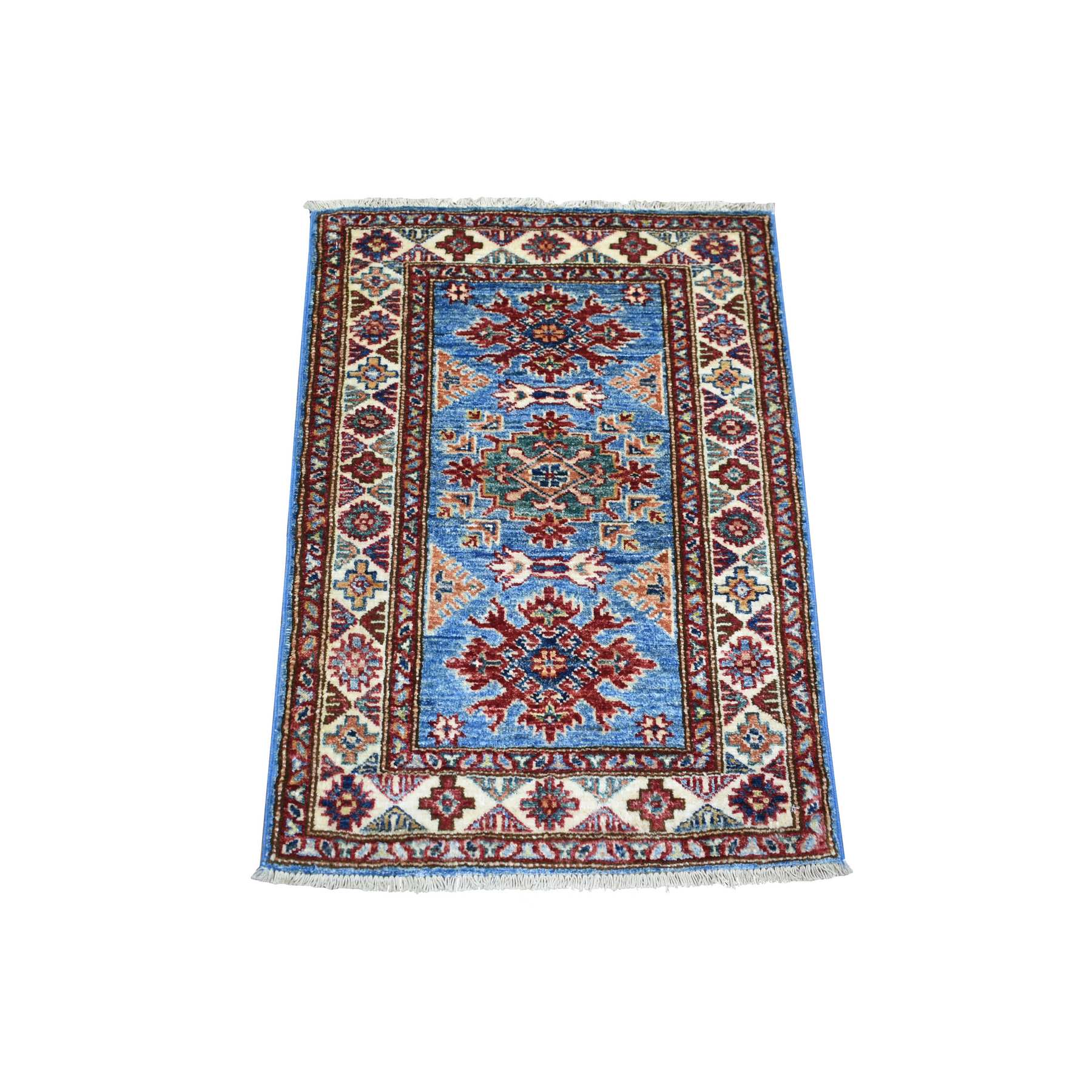 Kazak-Hand-Knotted-Rug-357930