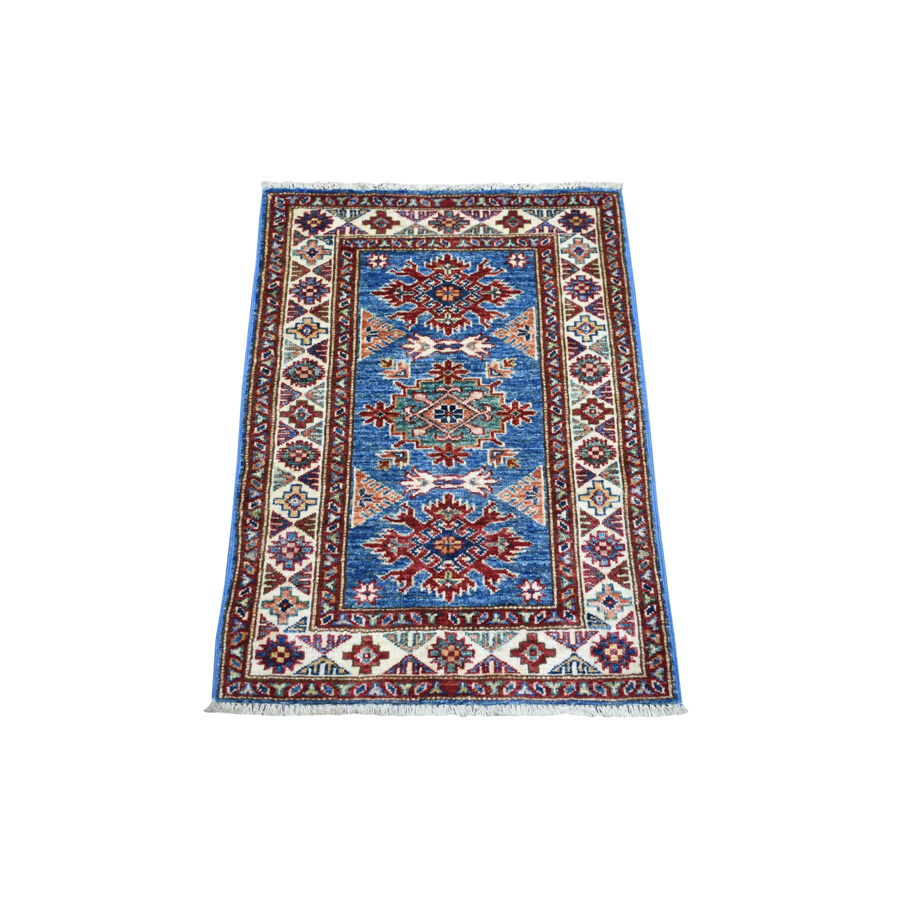 Kazak-Hand-Knotted-Rug-357975