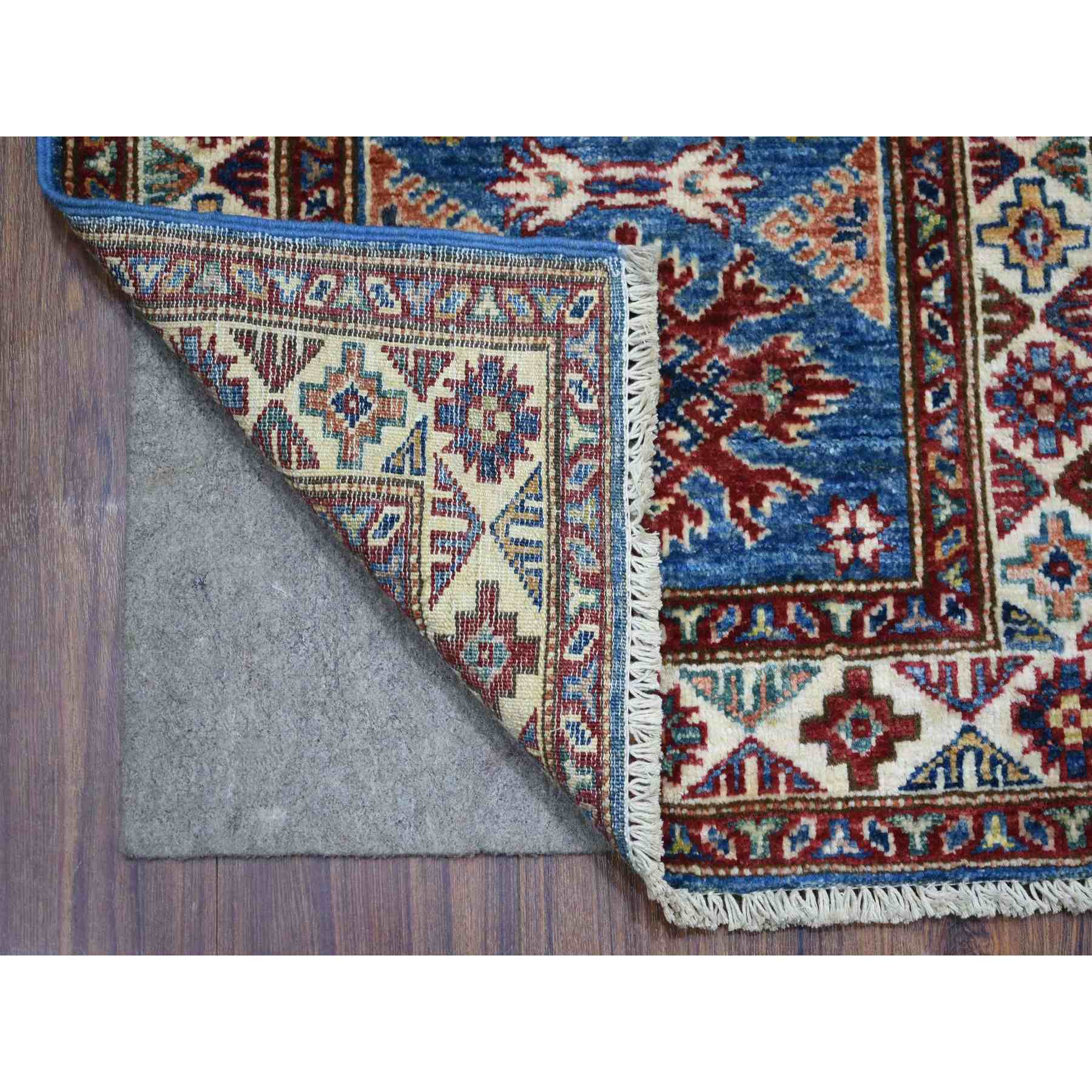 Kazak-Hand-Knotted-Rug-357975