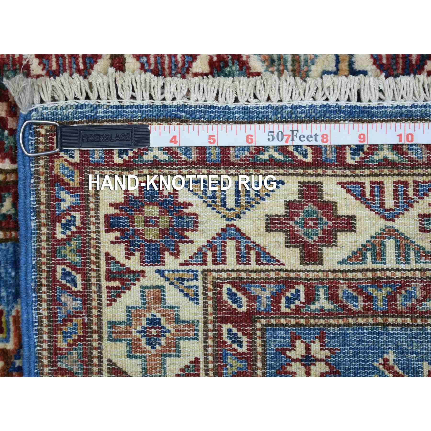 Kazak-Hand-Knotted-Rug-357975