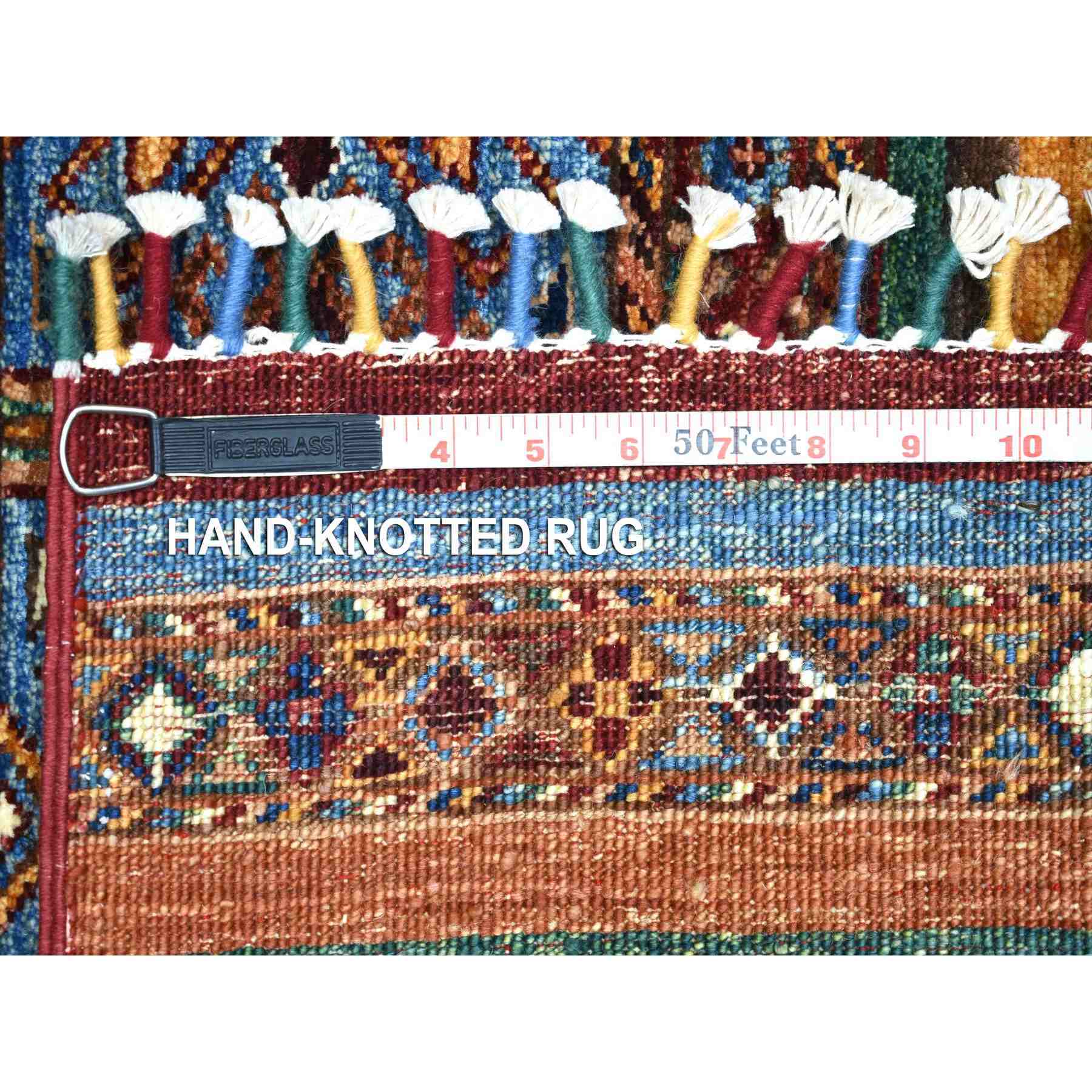 Kazak-Hand-Knotted-Rug-358300