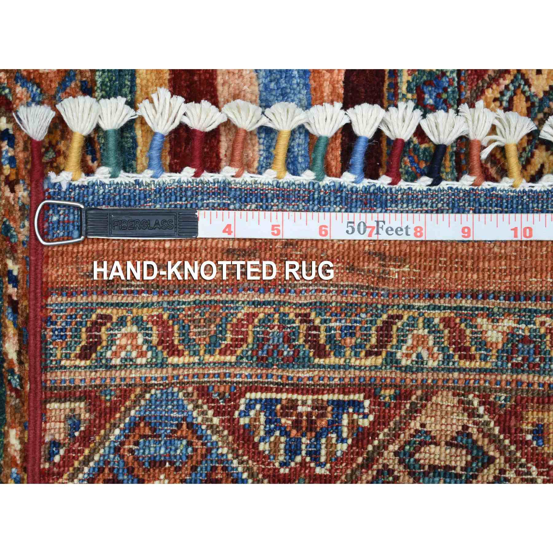 Kazak-Hand-Knotted-Rug-358345