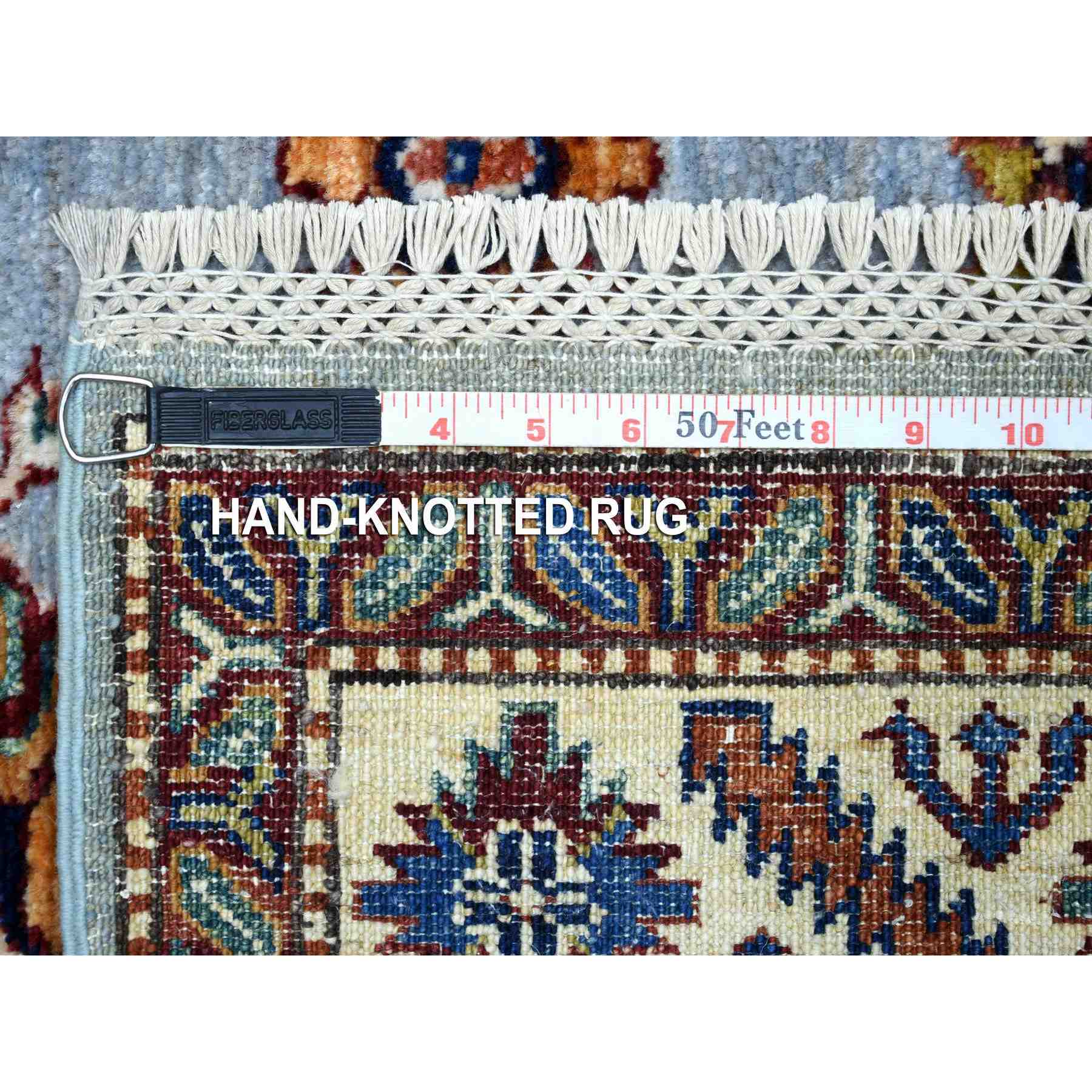 Kazak-Hand-Knotted-Rug-358420