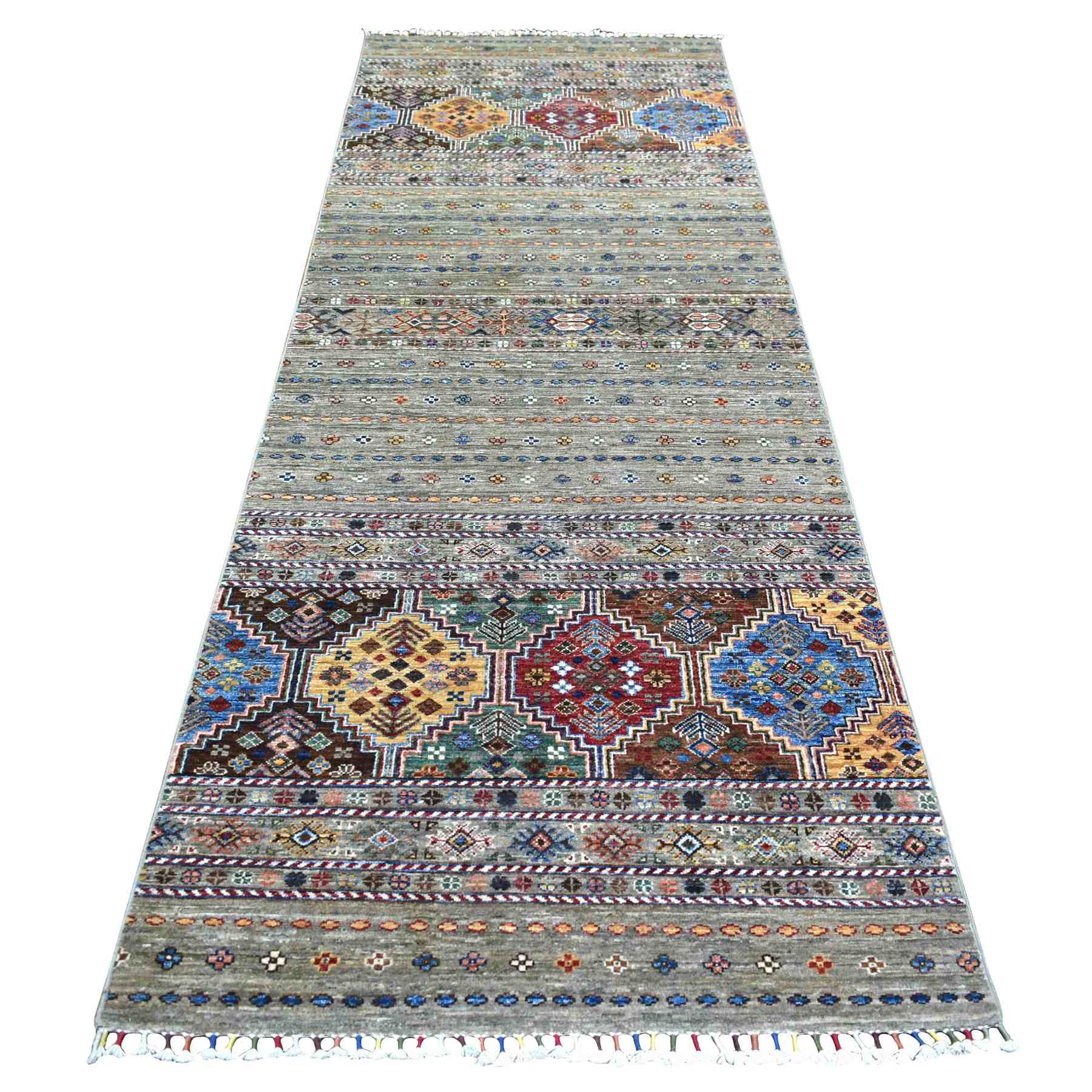 Kazak-Hand-Knotted-Rug-358755