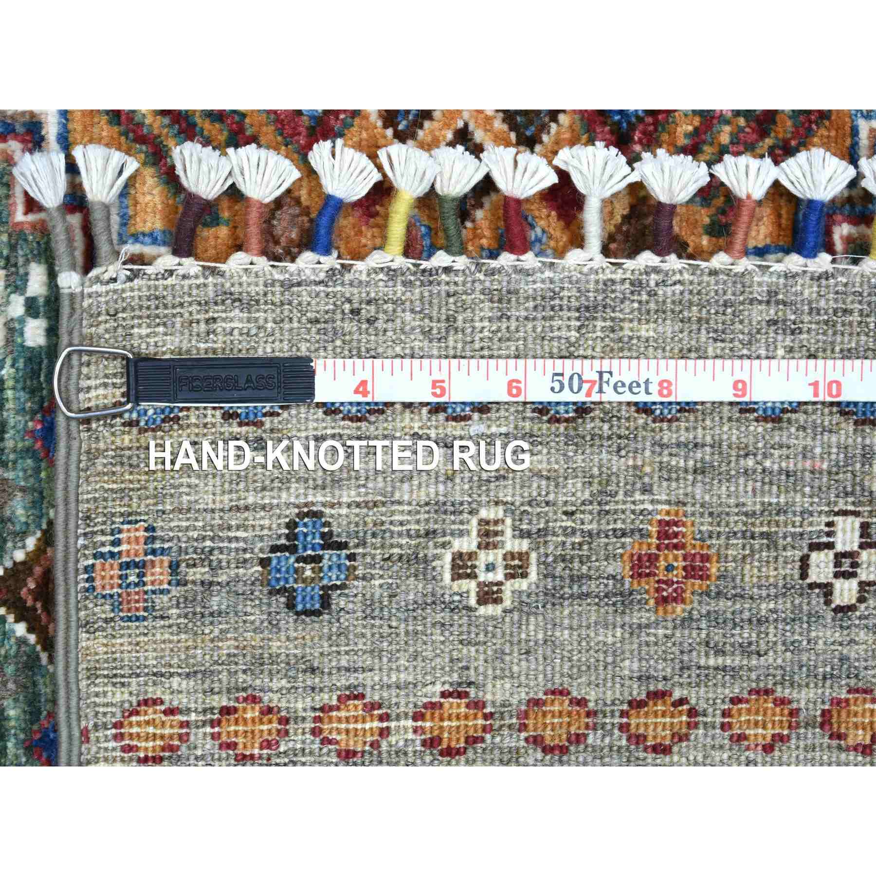 Kazak-Hand-Knotted-Rug-358755