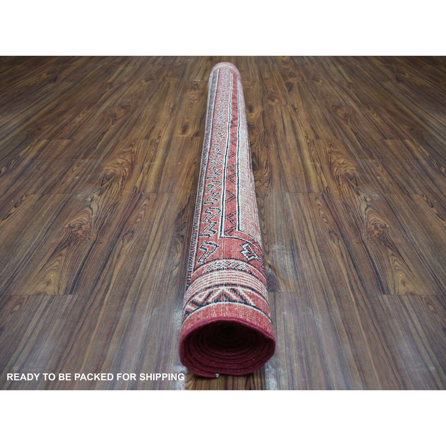 Oushak-And-Peshawar-Hand-Knotted-Rug-358645