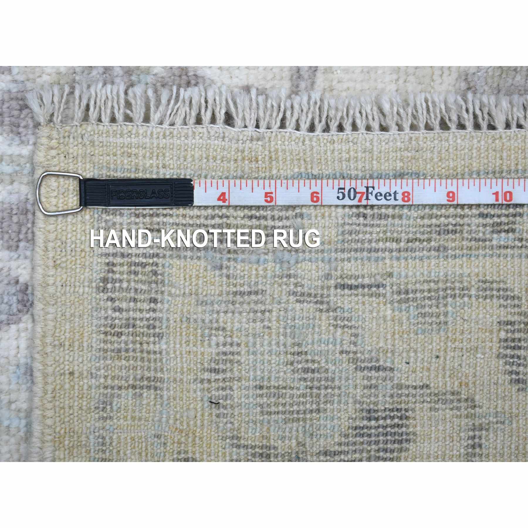 Oushak-And-Peshawar-Hand-Knotted-Rug-358795