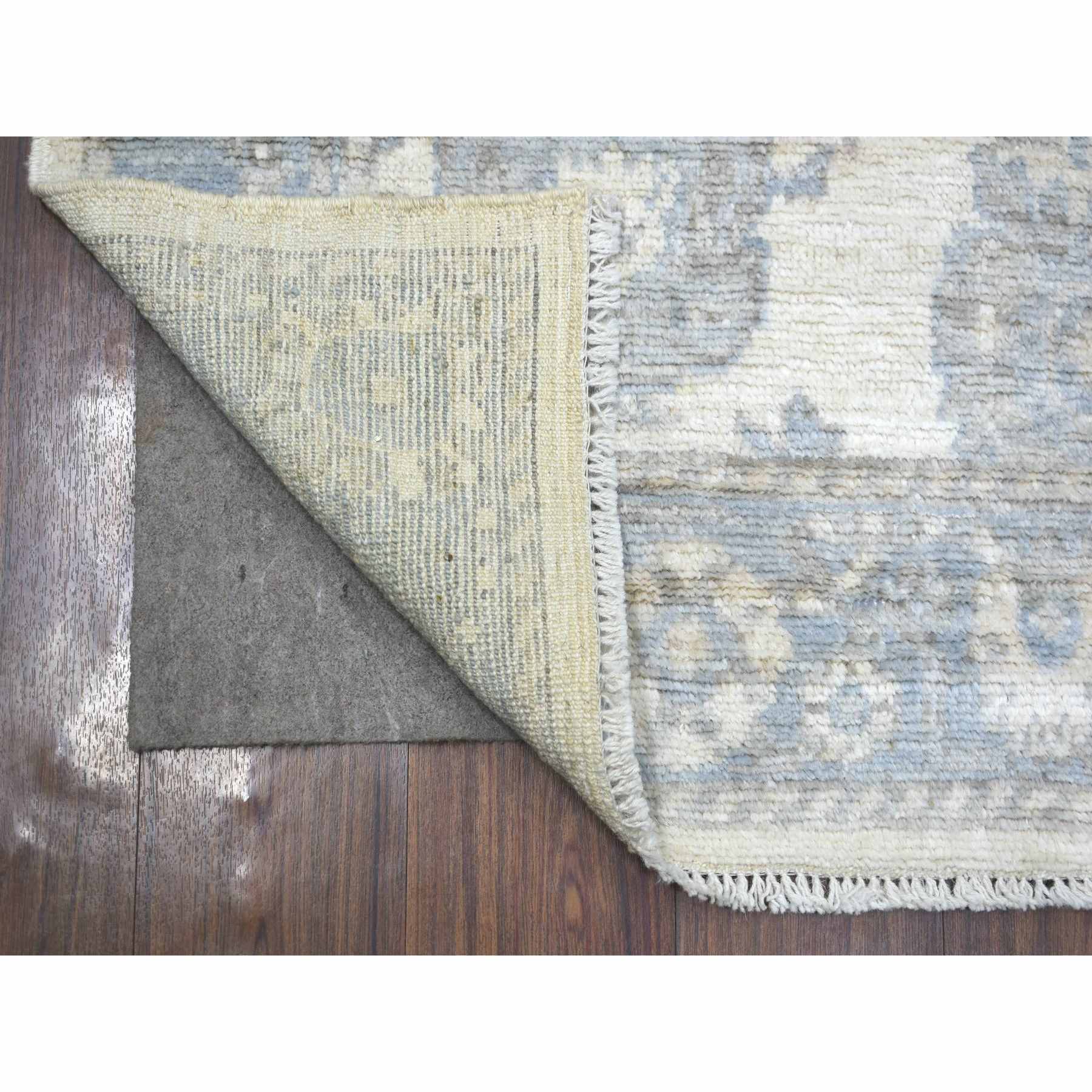 Oushak-And-Peshawar-Hand-Knotted-Rug-359375
