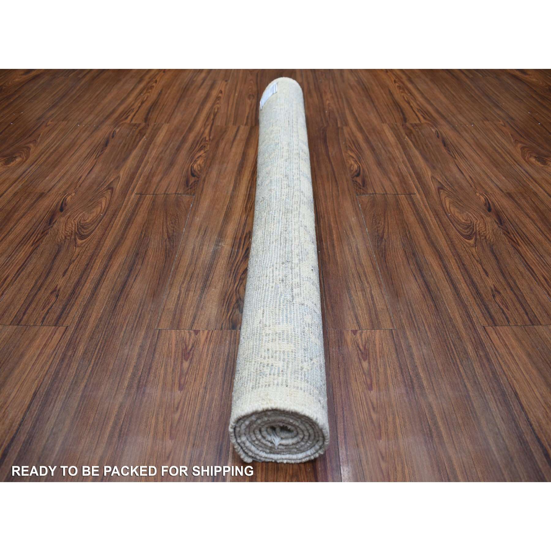 Oushak-And-Peshawar-Hand-Knotted-Rug-359375