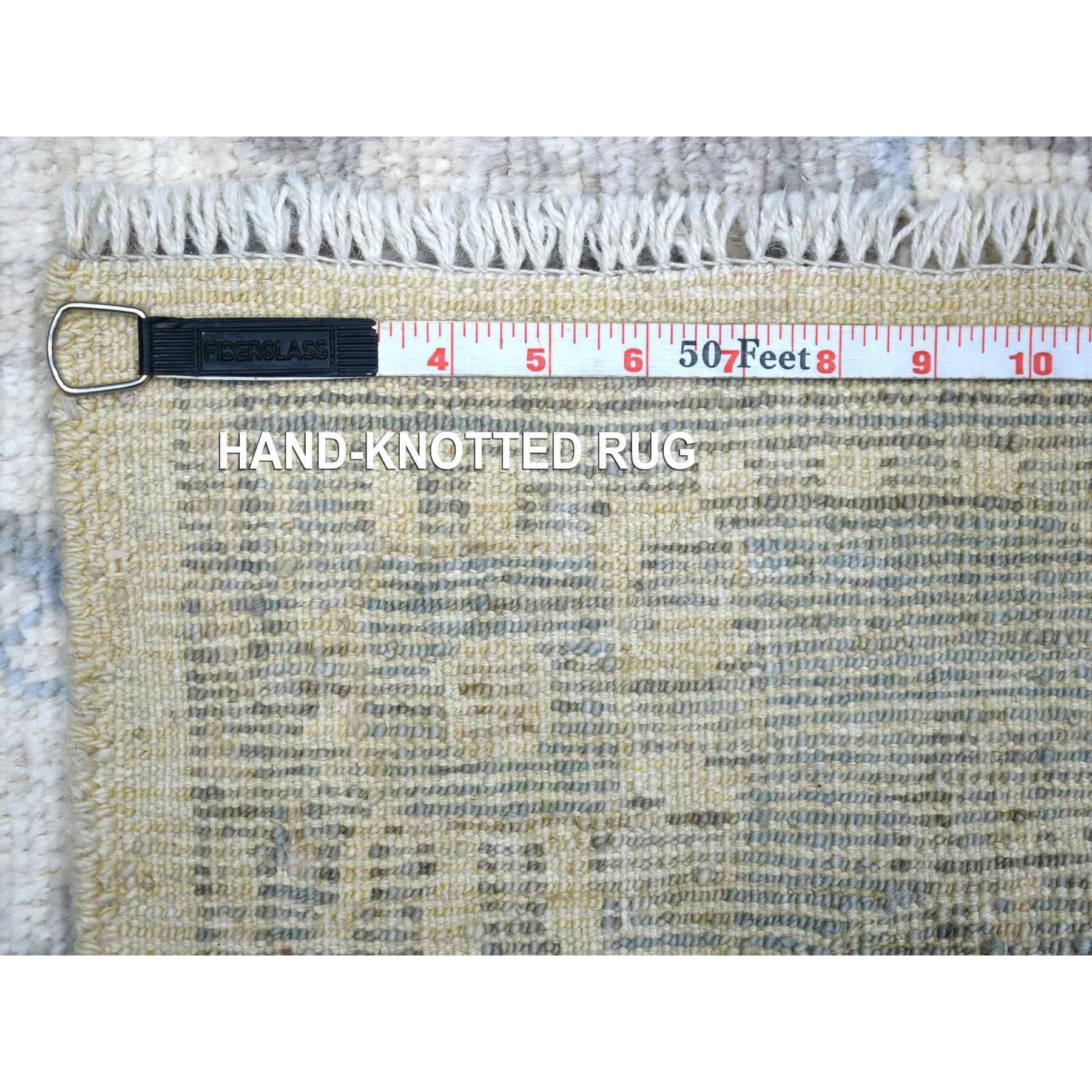 Oushak-And-Peshawar-Hand-Knotted-Rug-359375