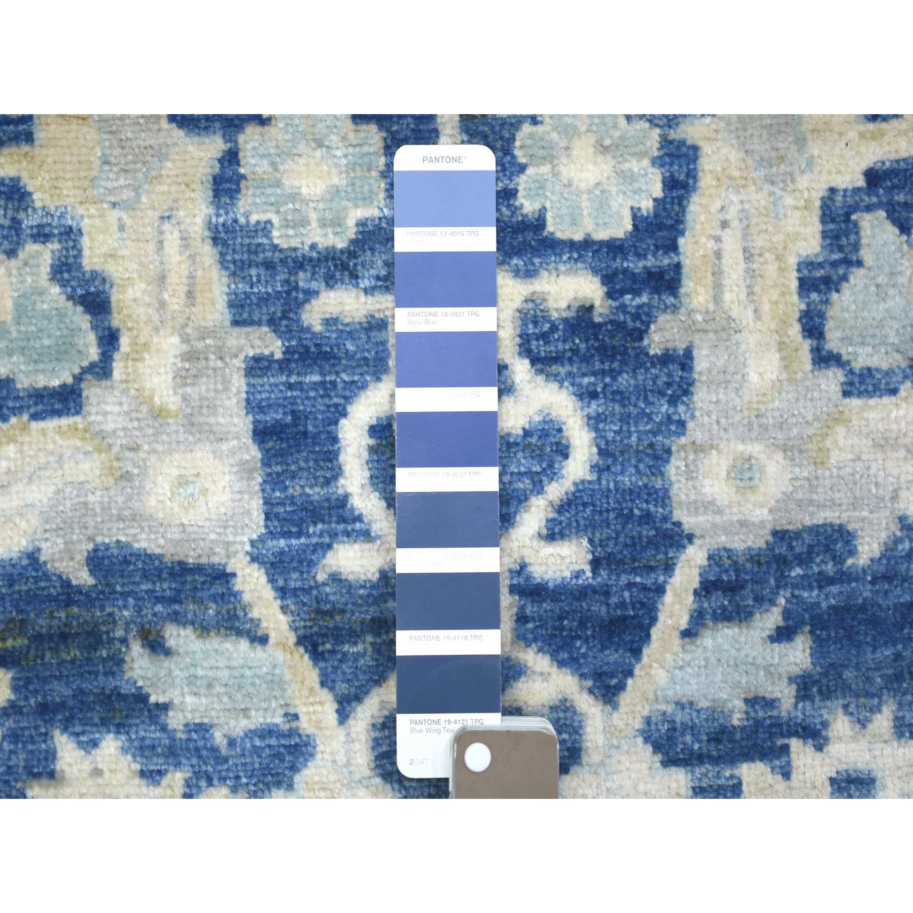 Oushak-And-Peshawar-Hand-Knotted-Rug-359750