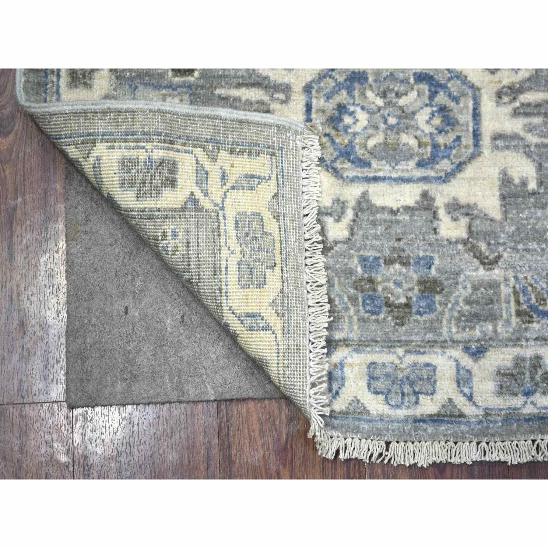 Oushak-And-Peshawar-Hand-Knotted-Rug-359760