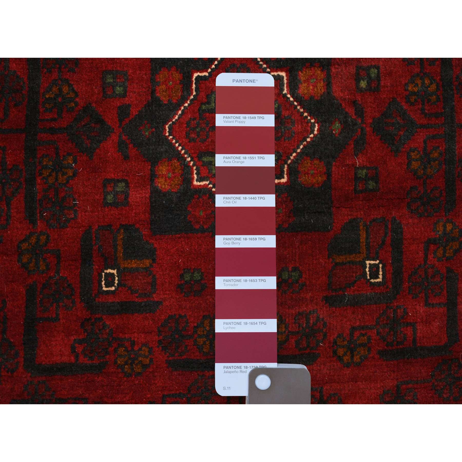 Tribal-Geometric-Hand-Knotted-Rug-357705