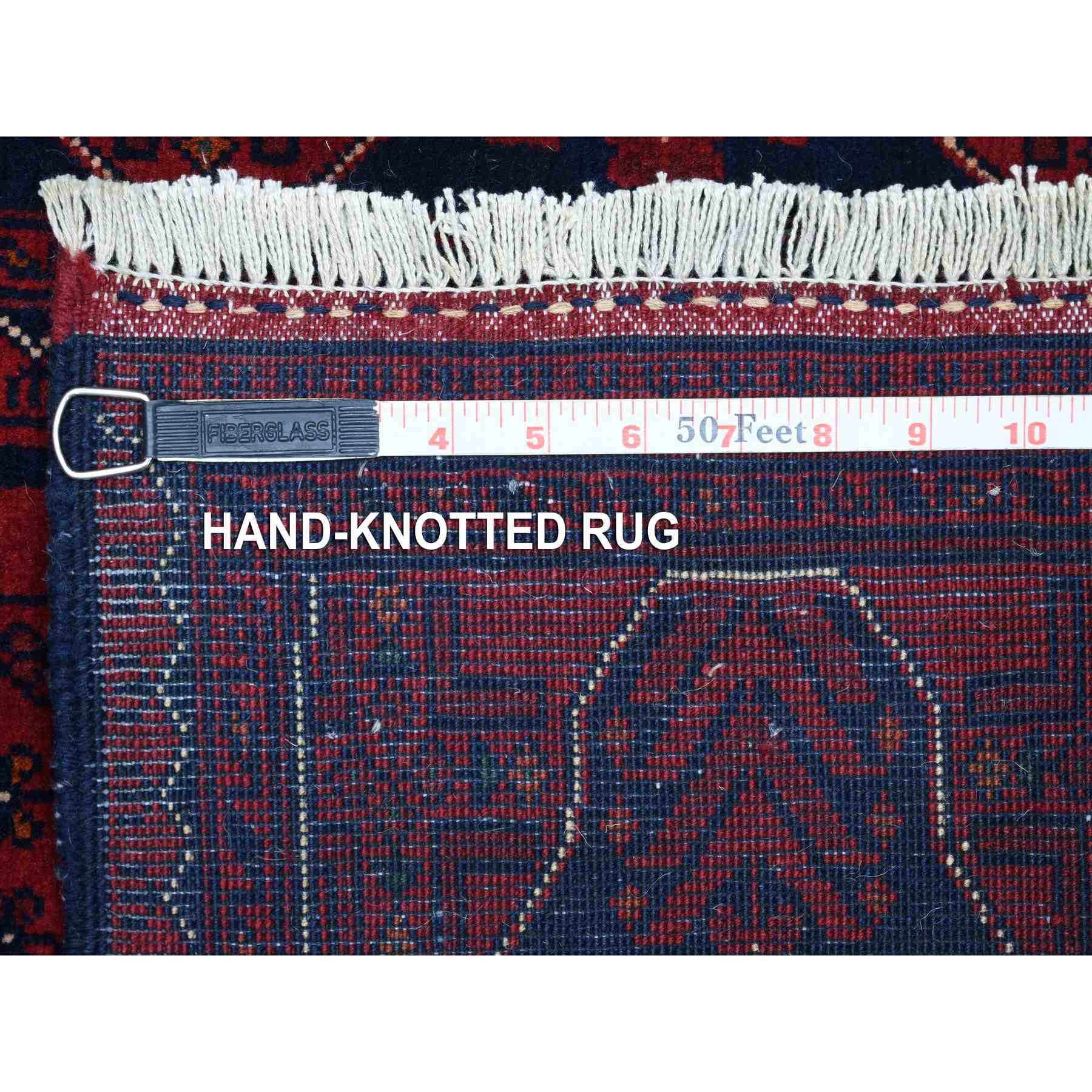 Tribal-Geometric-Hand-Knotted-Rug-357850