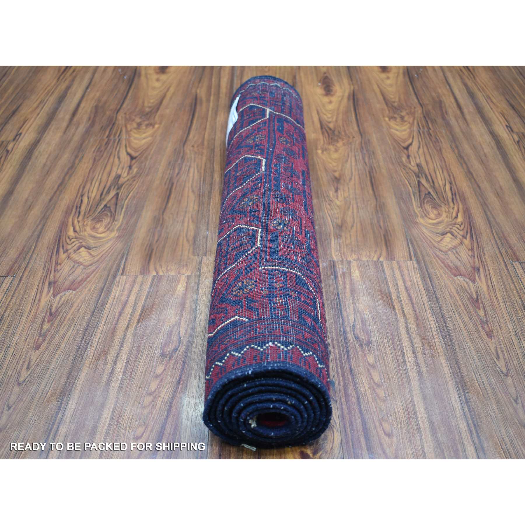 Tribal-Geometric-Hand-Knotted-Rug-358480