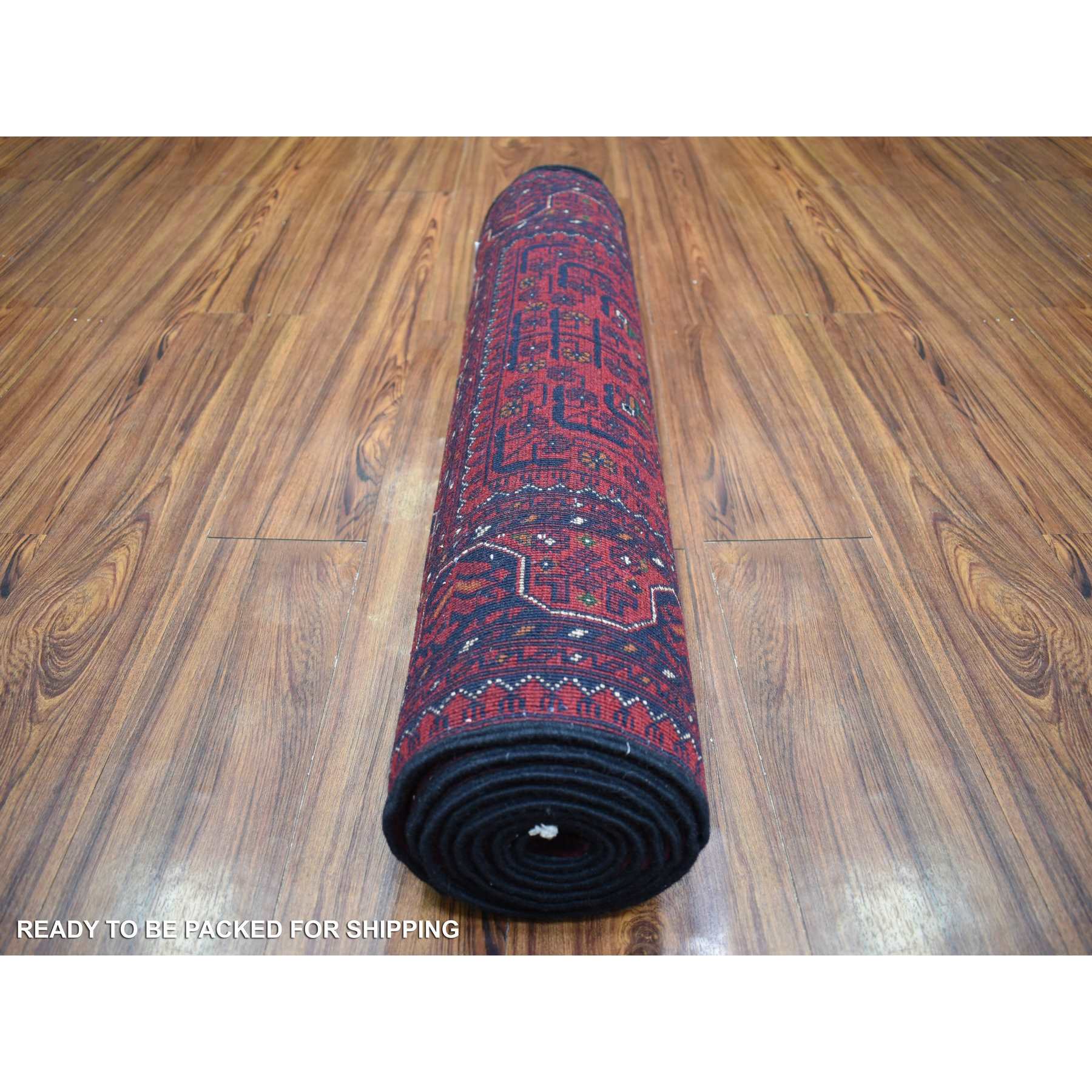 Tribal-Geometric-Hand-Knotted-Rug-358490