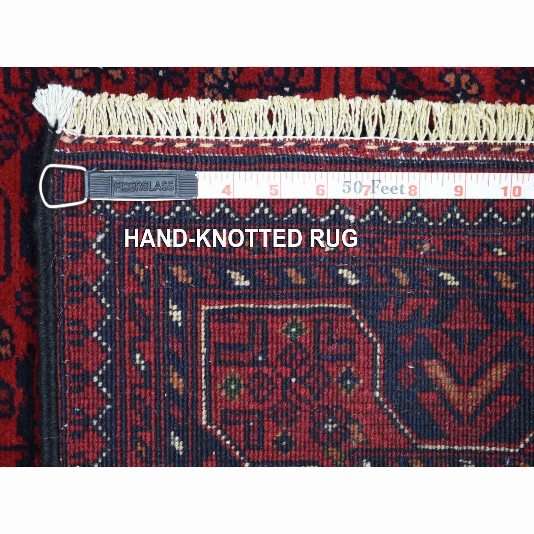 Tribal-Geometric-Hand-Knotted-Rug-358490