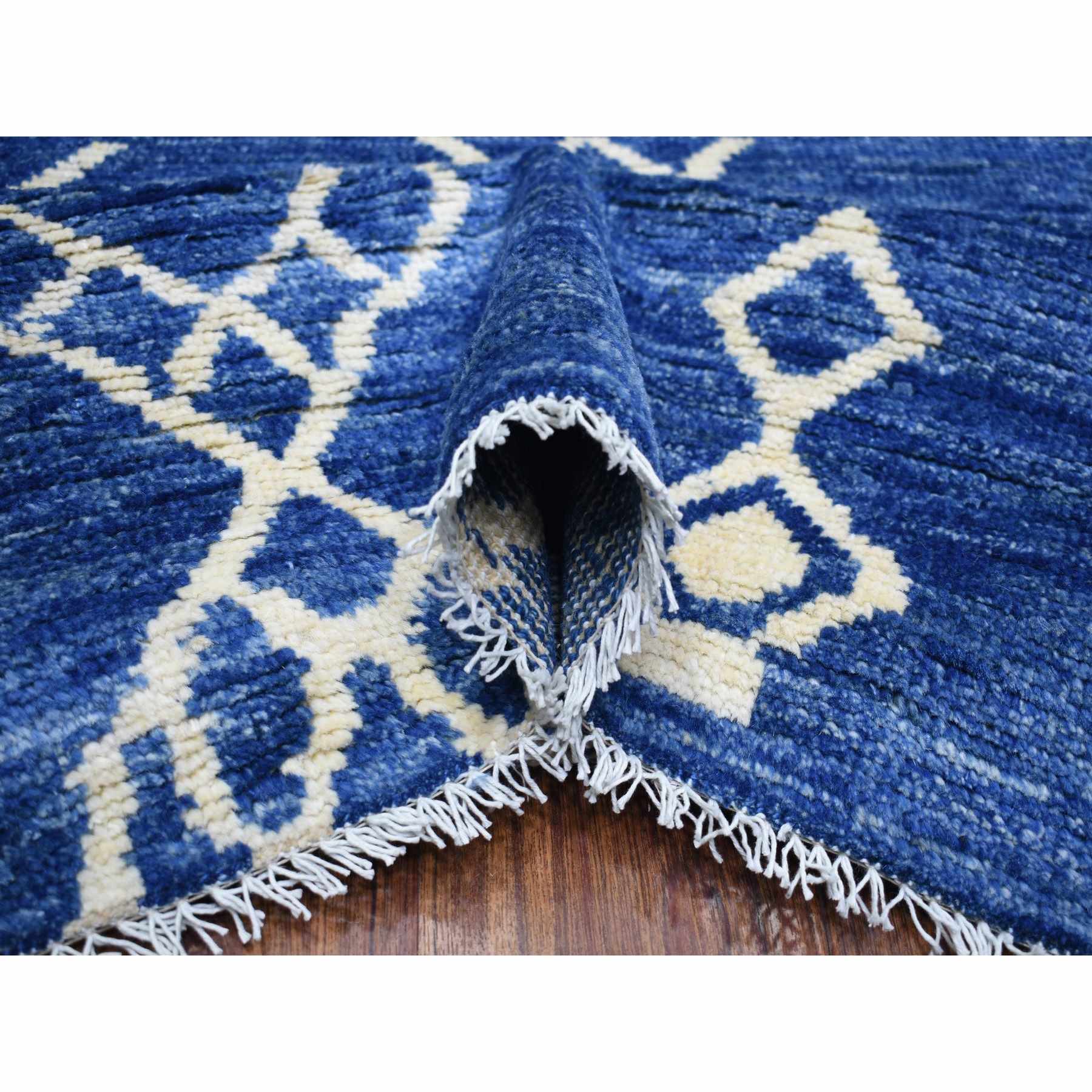 Tribal-Geometric-Hand-Knotted-Rug-358570