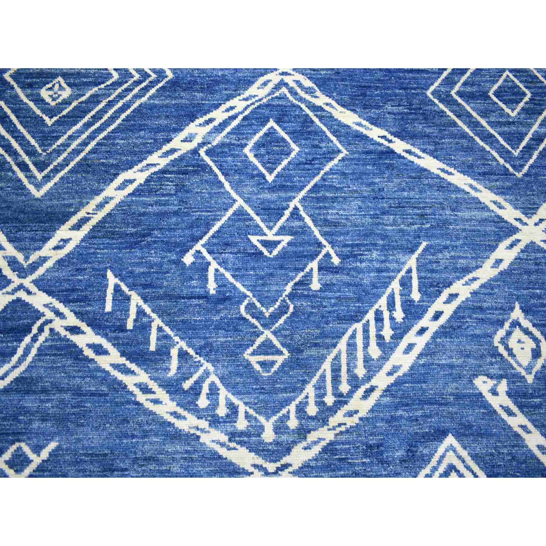 Tribal-Geometric-Hand-Knotted-Rug-358570