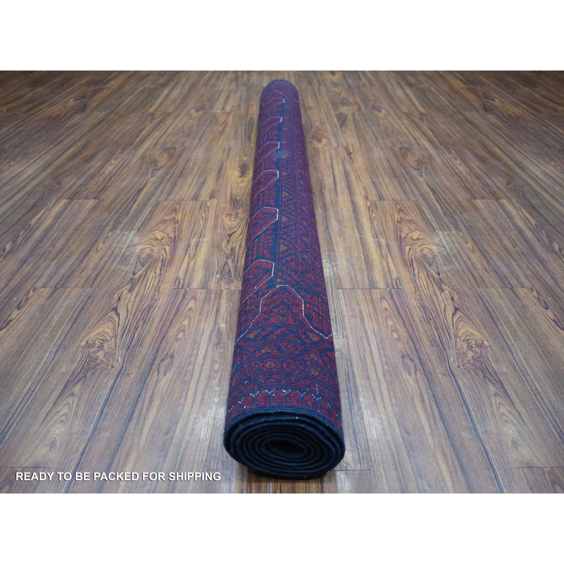 Tribal-Geometric-Hand-Knotted-Rug-358880