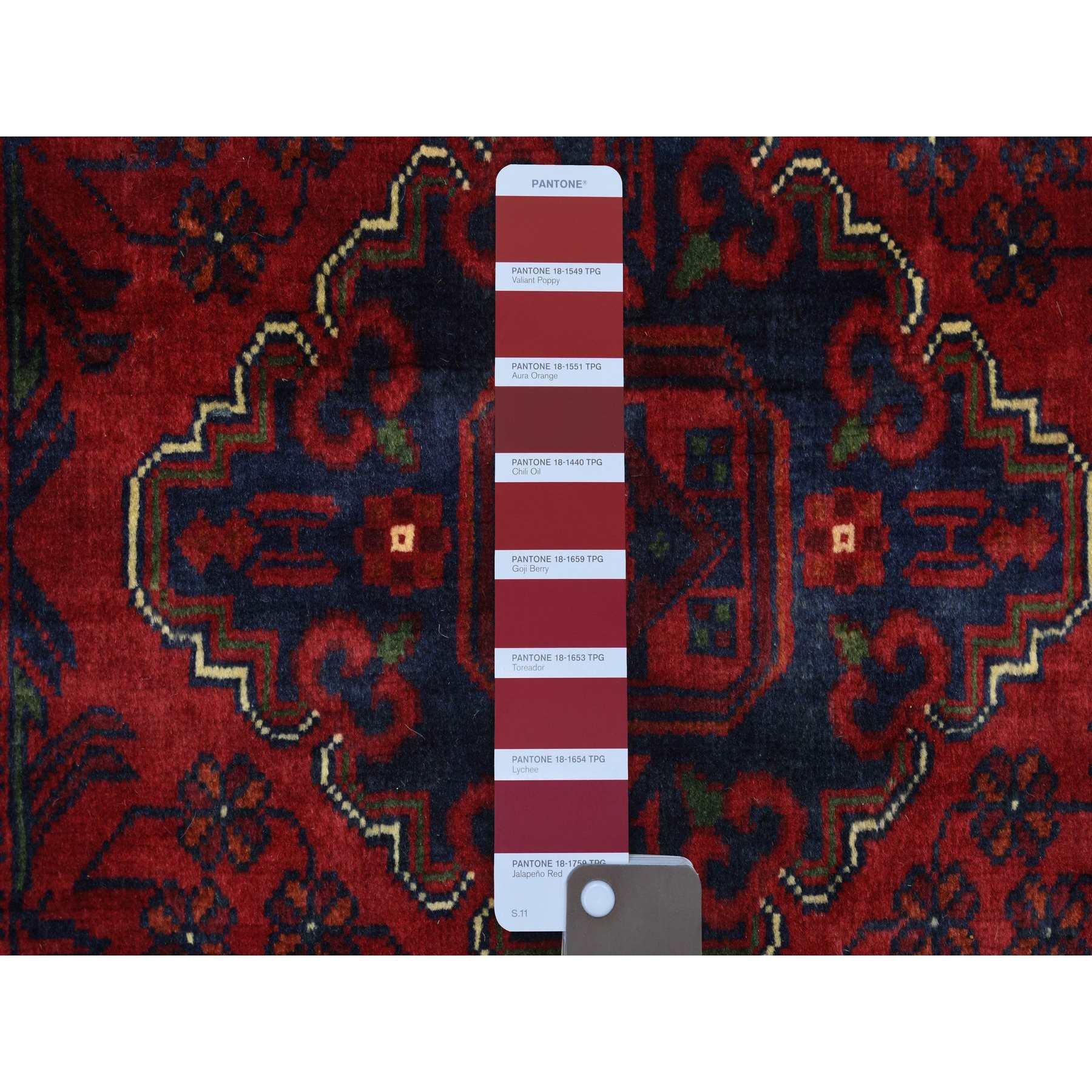 Tribal-Geometric-Hand-Knotted-Rug-358900