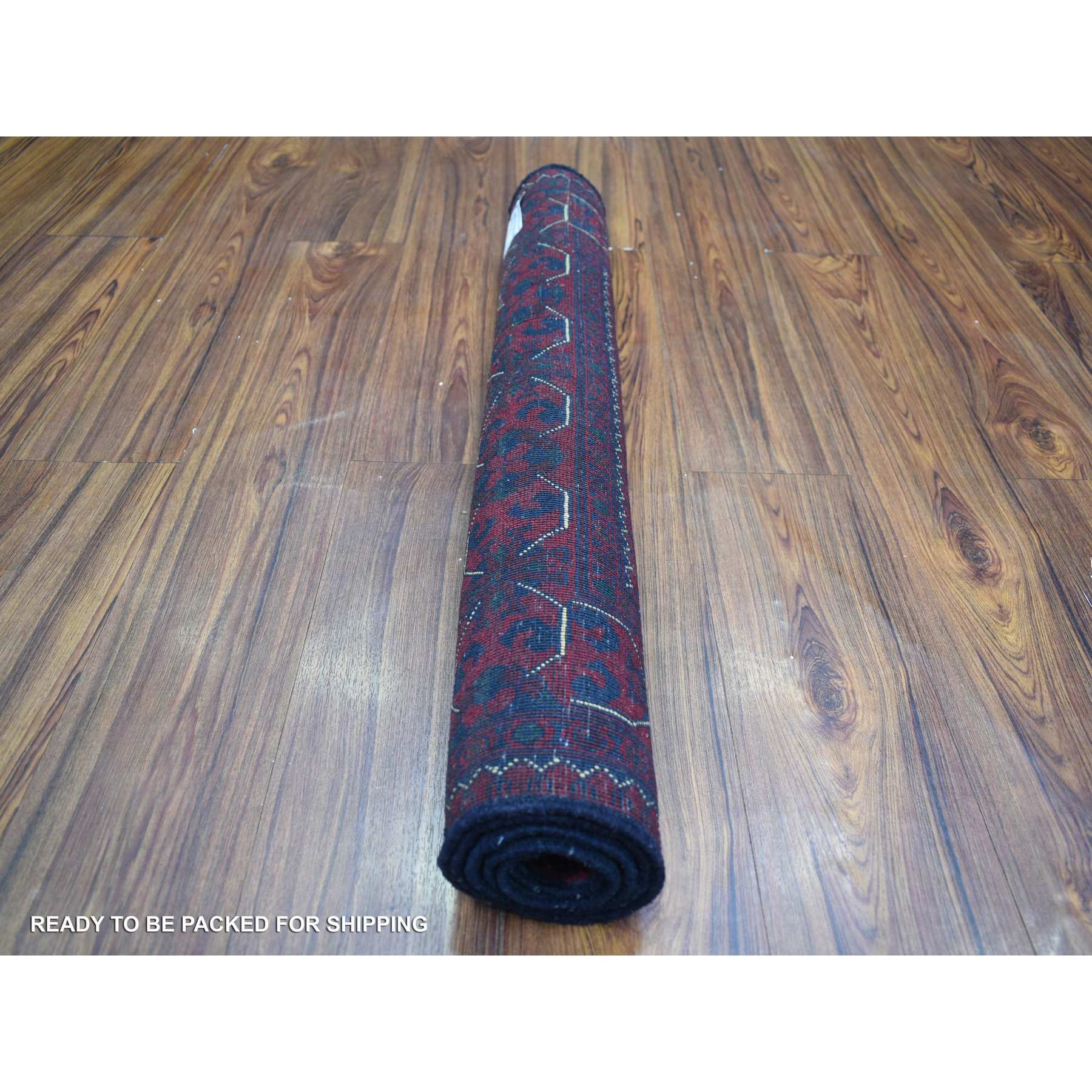 Tribal-Geometric-Hand-Knotted-Rug-358900