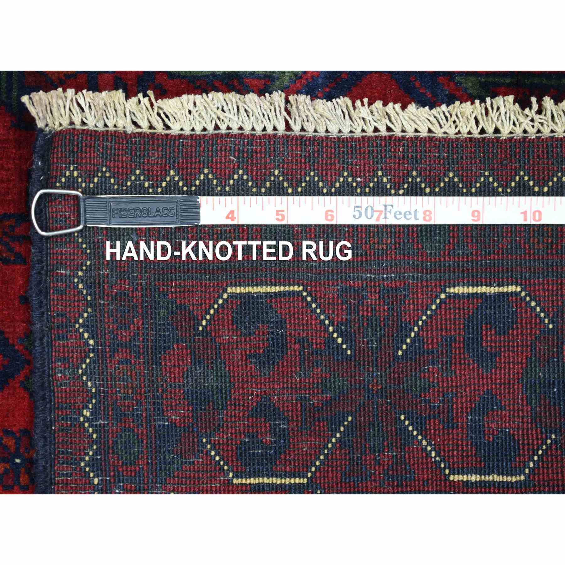 Tribal-Geometric-Hand-Knotted-Rug-358900