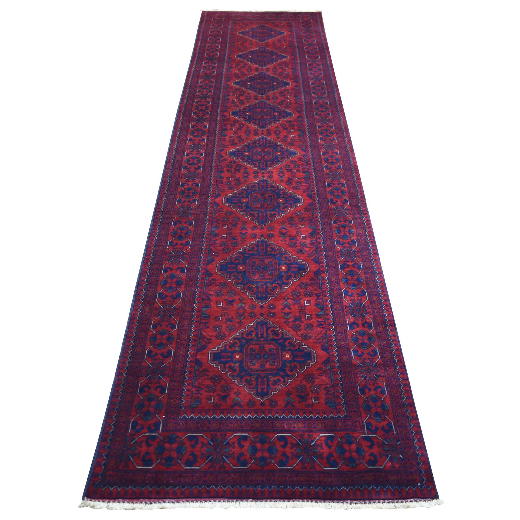 Tribal-Geometric-Hand-Knotted-Rug-359485