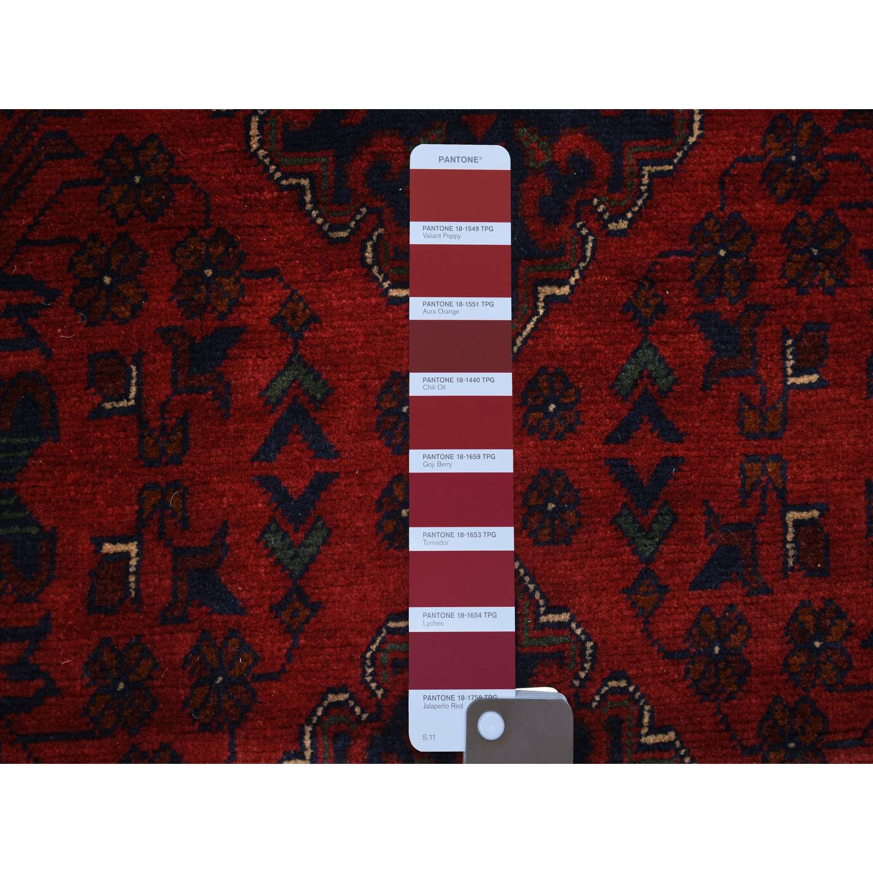 Tribal-Geometric-Hand-Knotted-Rug-359505