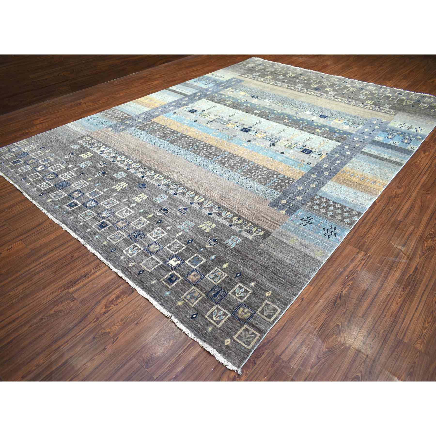 Tribal-Geometric-Hand-Knotted-Rug-359585