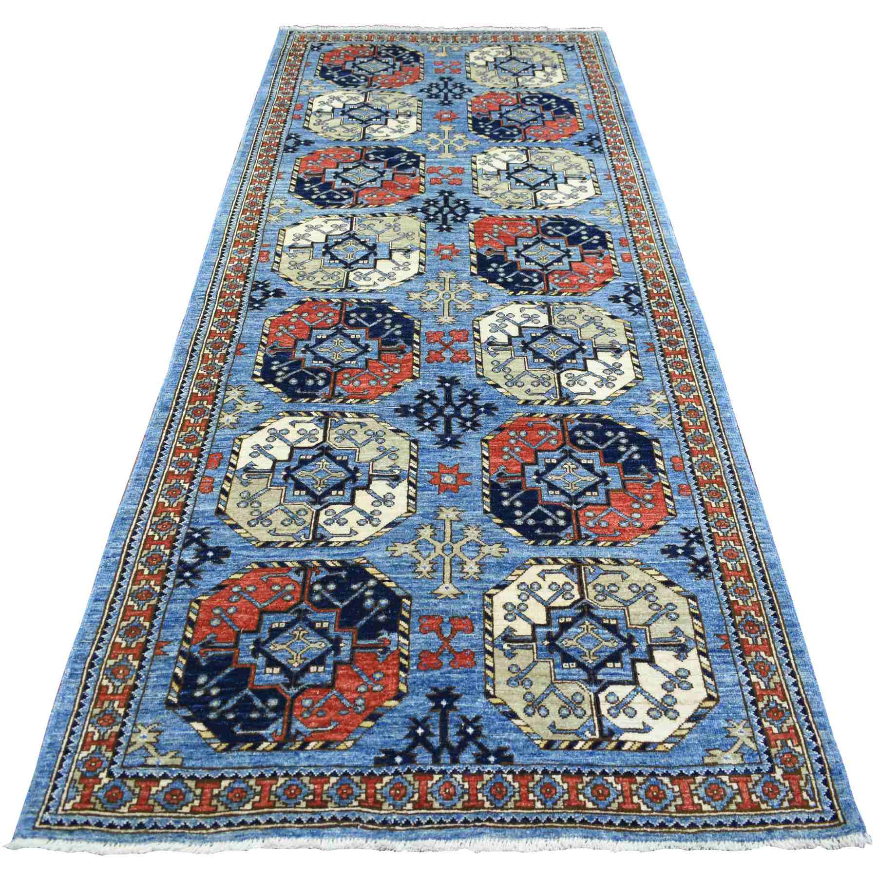 Tribal-Geometric-Hand-Knotted-Rug-359960
