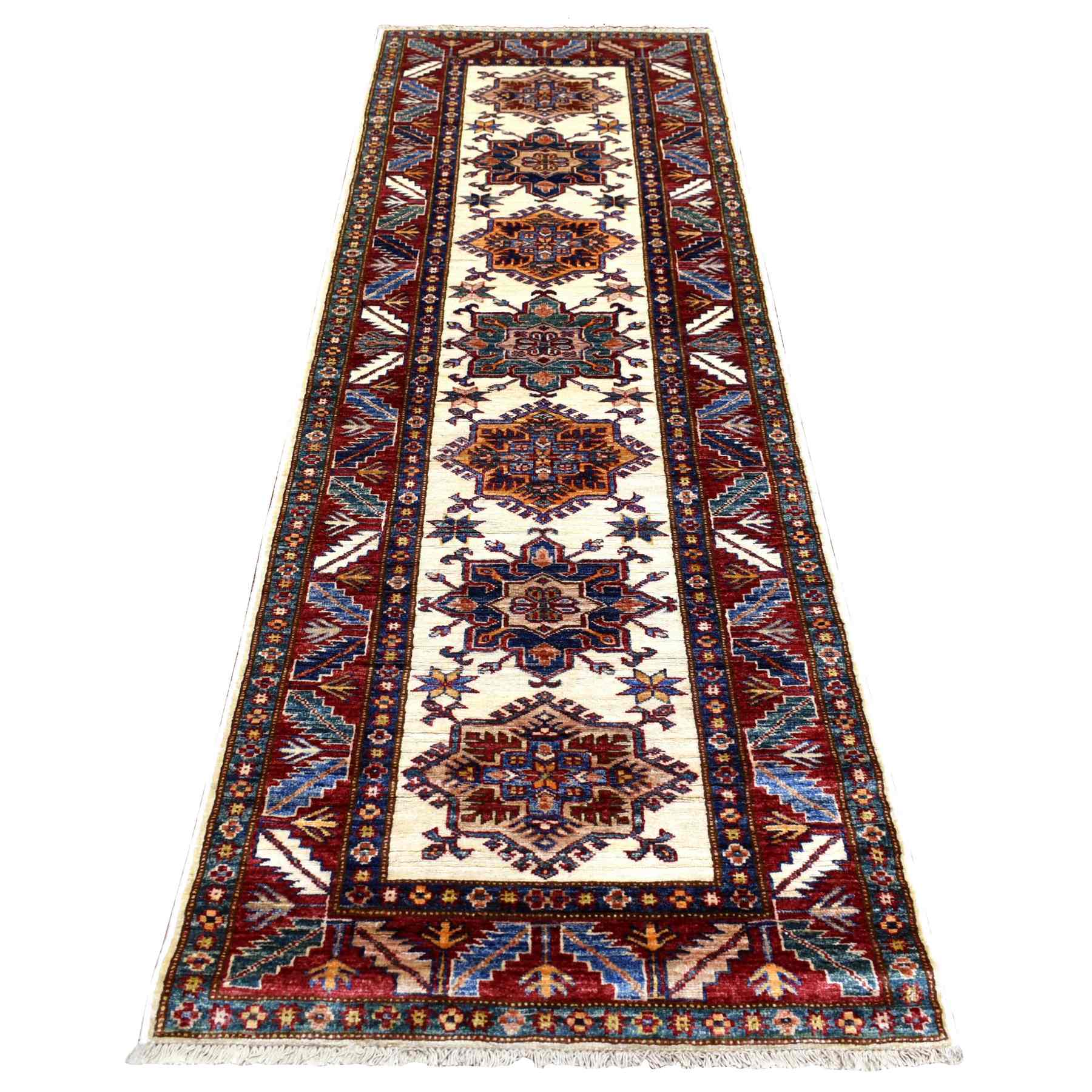 Kazak-Hand-Knotted-Rug-360265