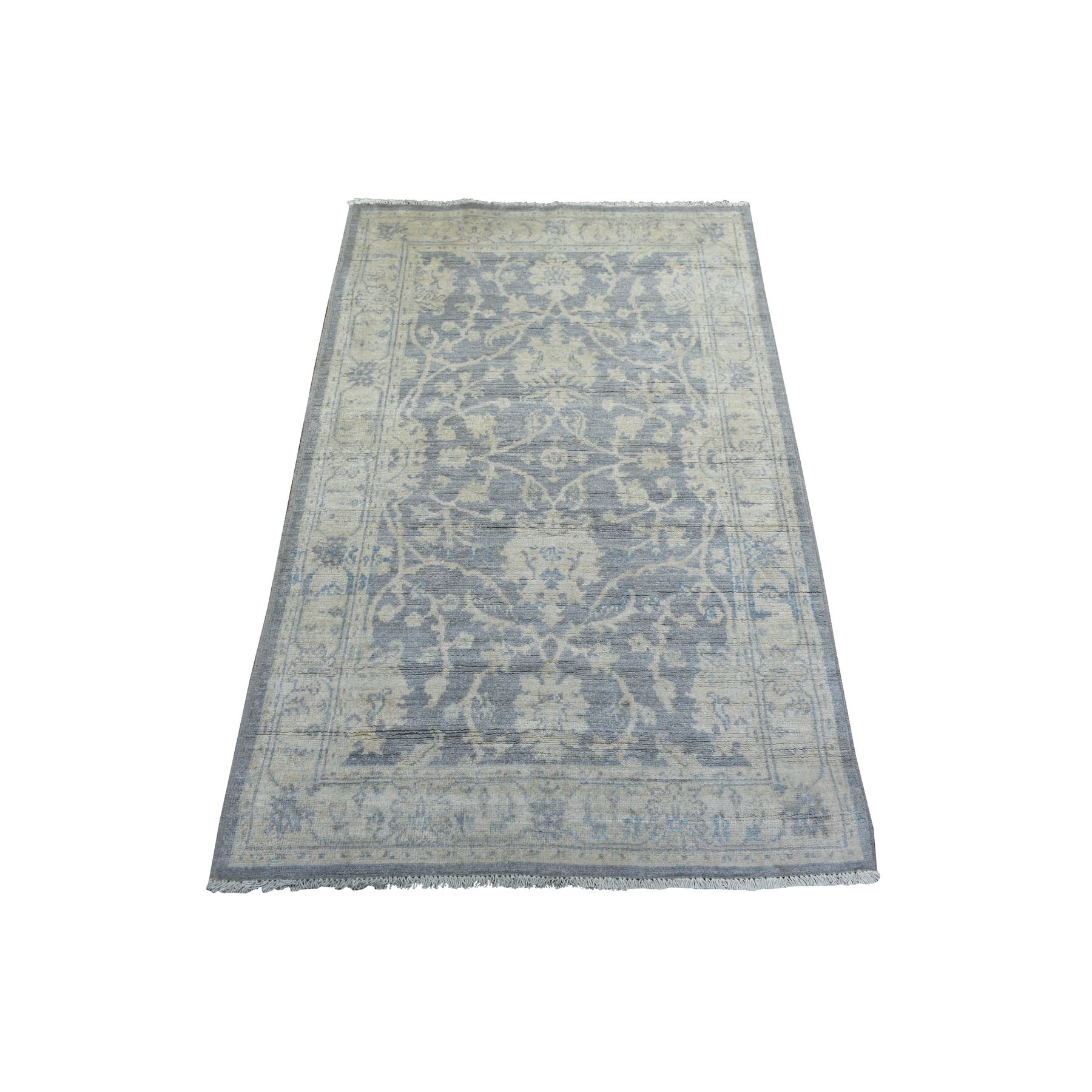 Oushak-And-Peshawar-Hand-Knotted-Rug-360415