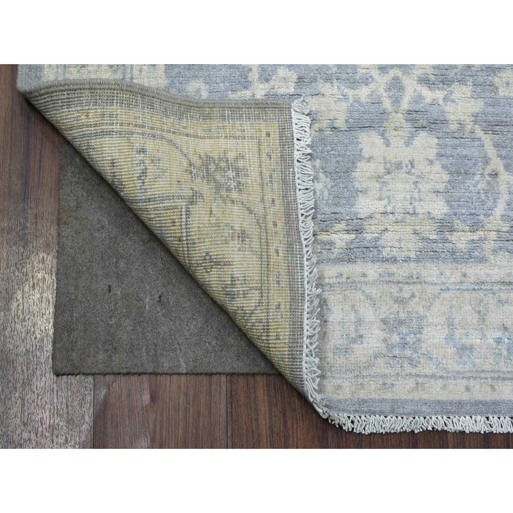 Oushak-And-Peshawar-Hand-Knotted-Rug-360415
