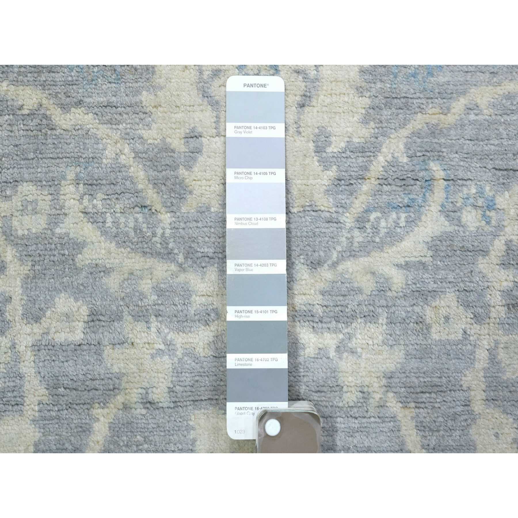 Oushak-And-Peshawar-Hand-Knotted-Rug-360415