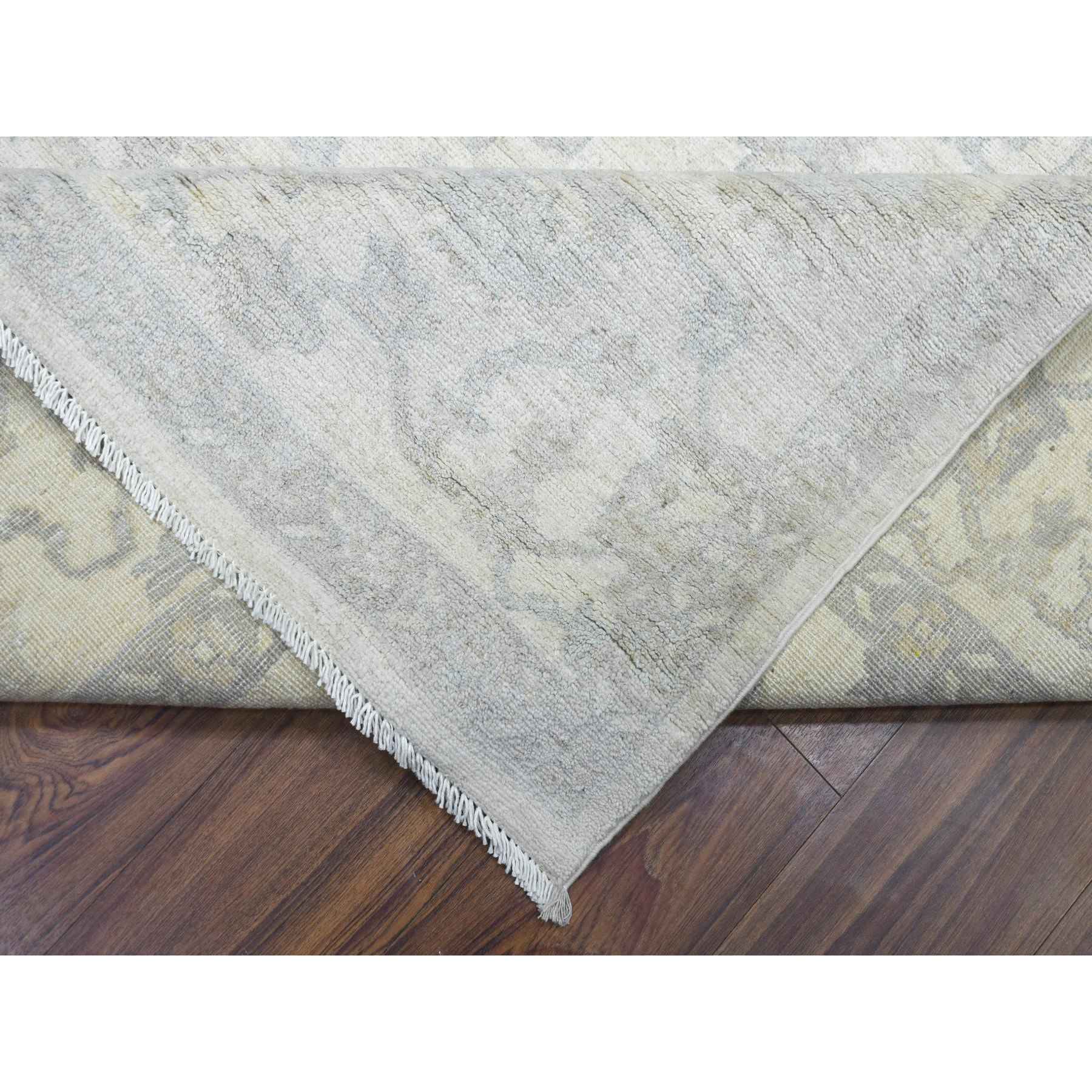 Oushak-And-Peshawar-Hand-Knotted-Rug-360420