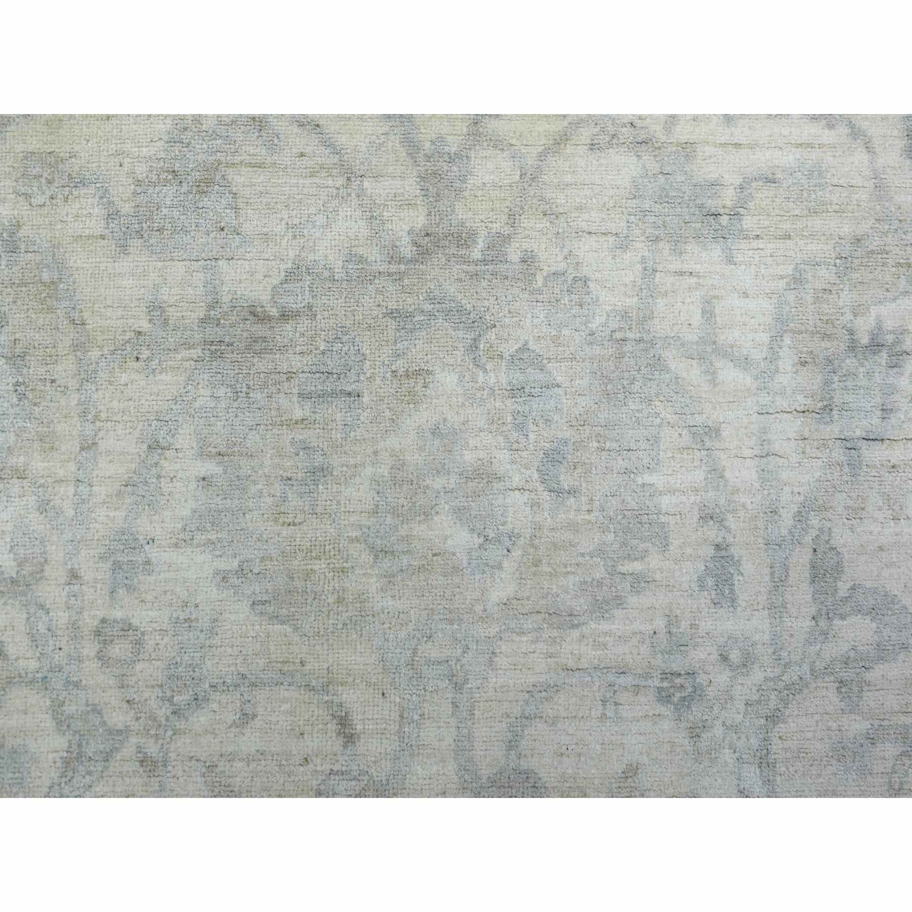 Oushak-And-Peshawar-Hand-Knotted-Rug-360420