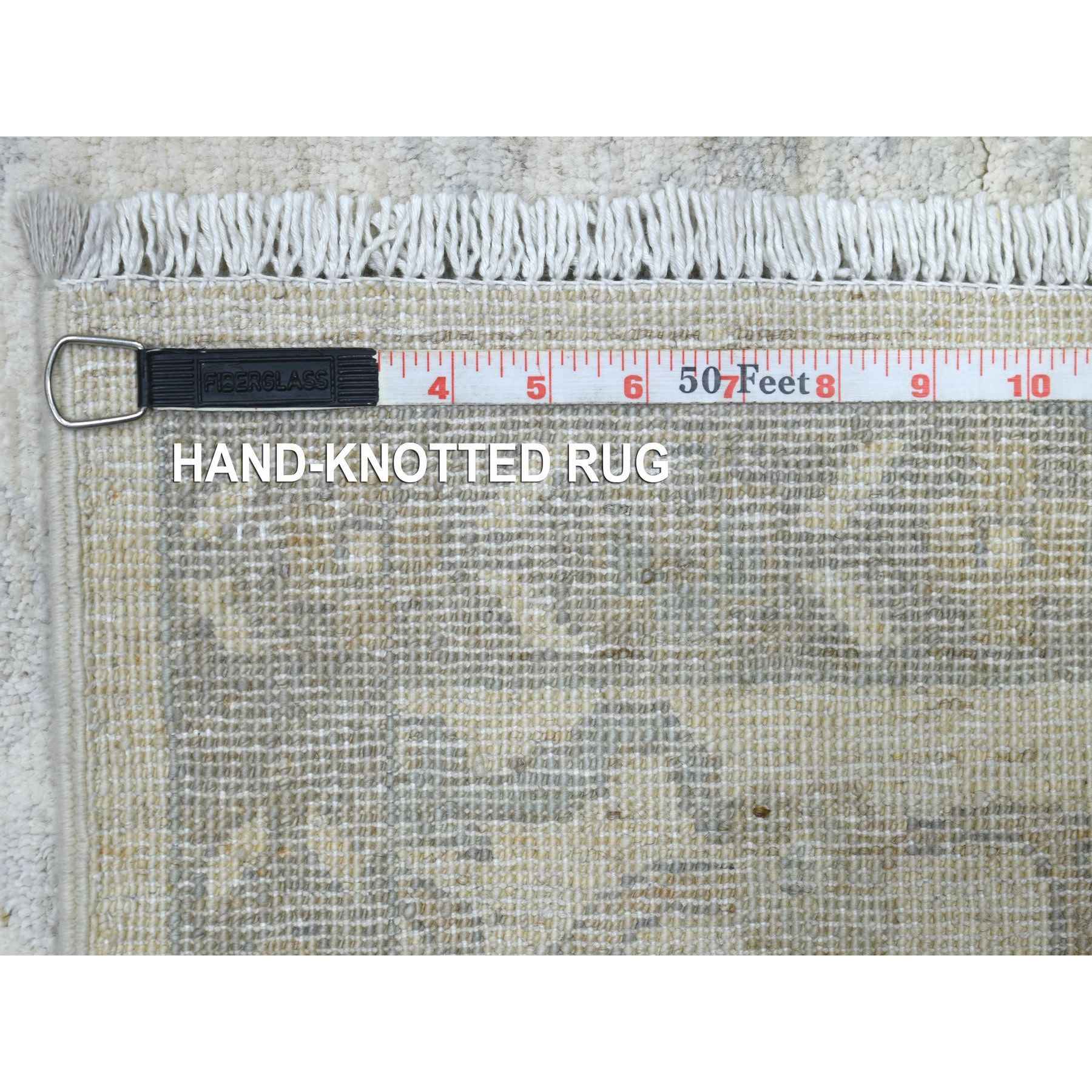 Oushak-And-Peshawar-Hand-Knotted-Rug-360420