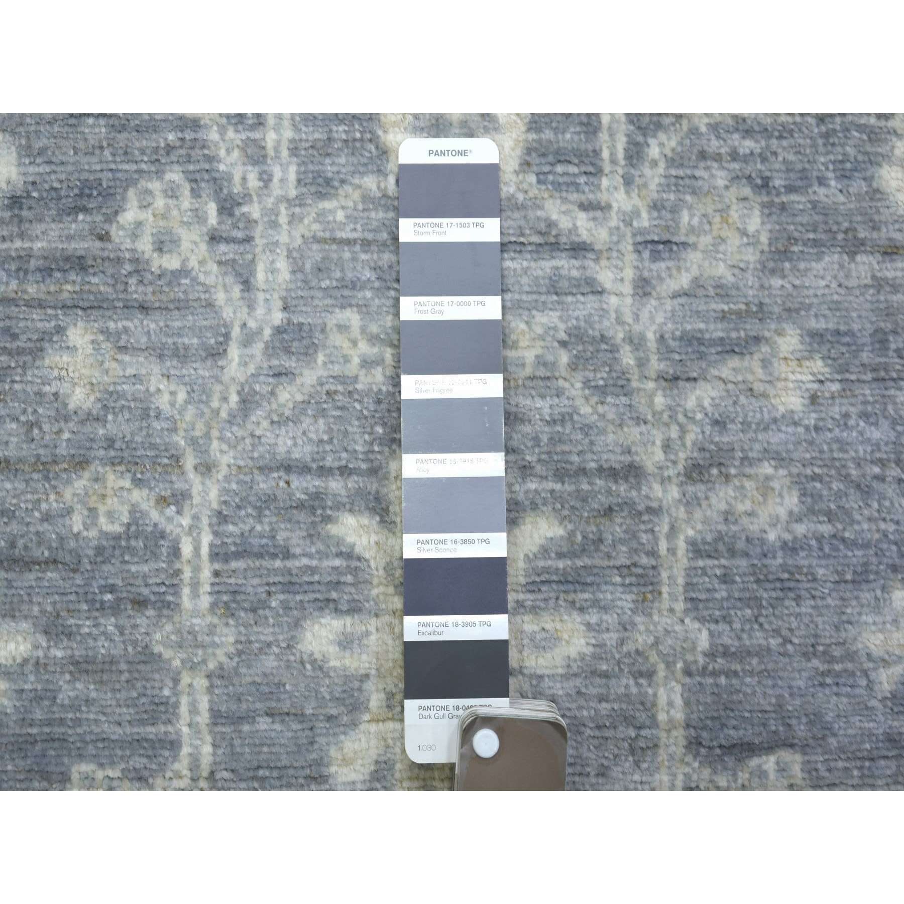 Oushak-And-Peshawar-Hand-Knotted-Rug-361010